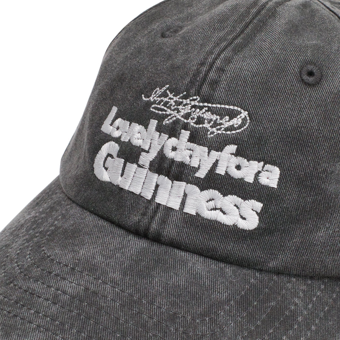 Guinness x UN:IK 'Lovely Day' Vintage Washed Cap - Black