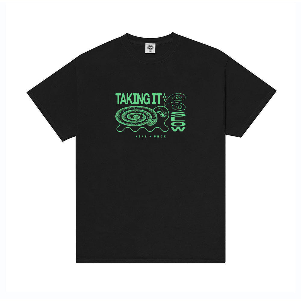 KBar Design KBAR X UN:IK 'Taking It Slow' Tee - Black