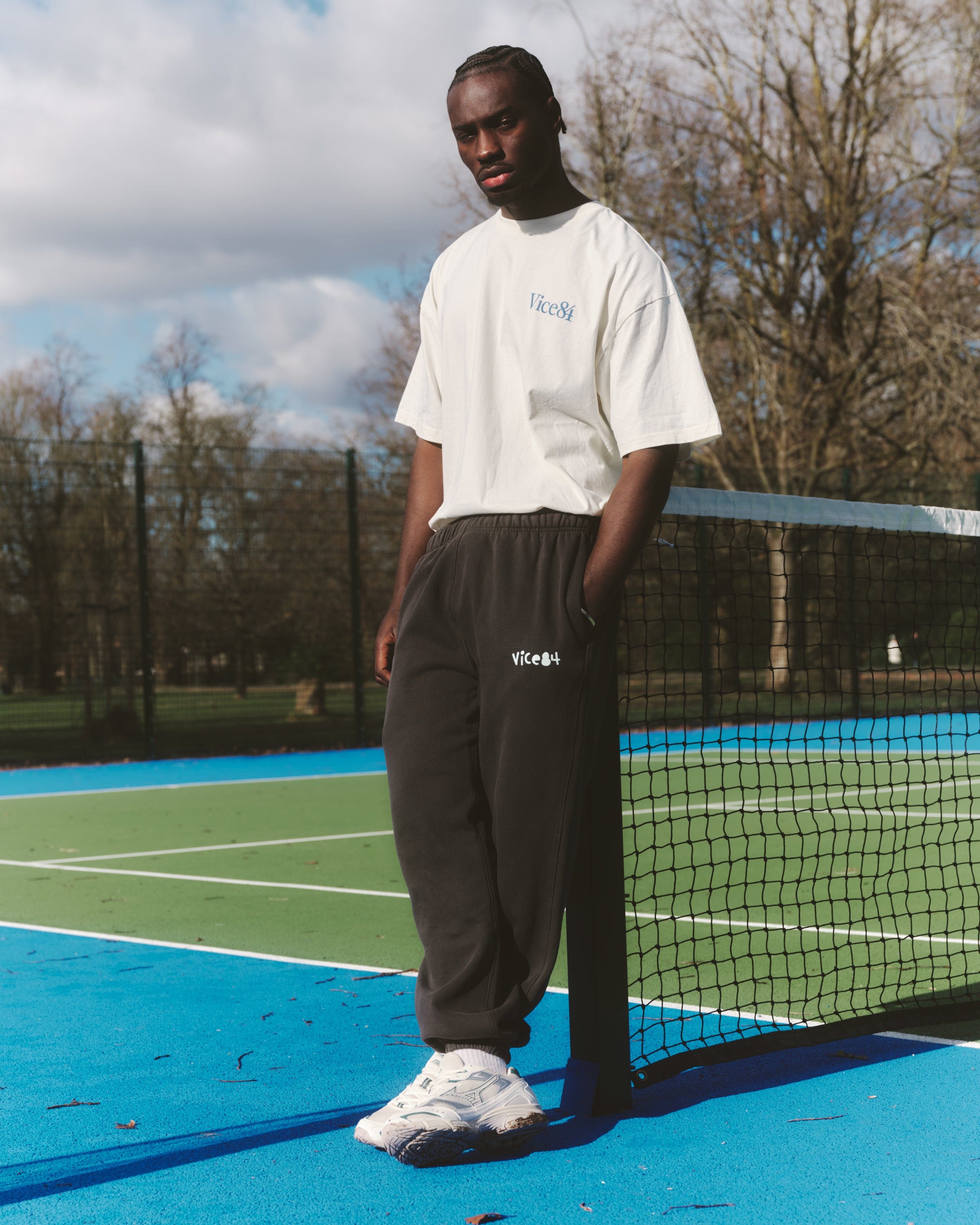 Vice 84 'No Place Like First' Tee - Ecru