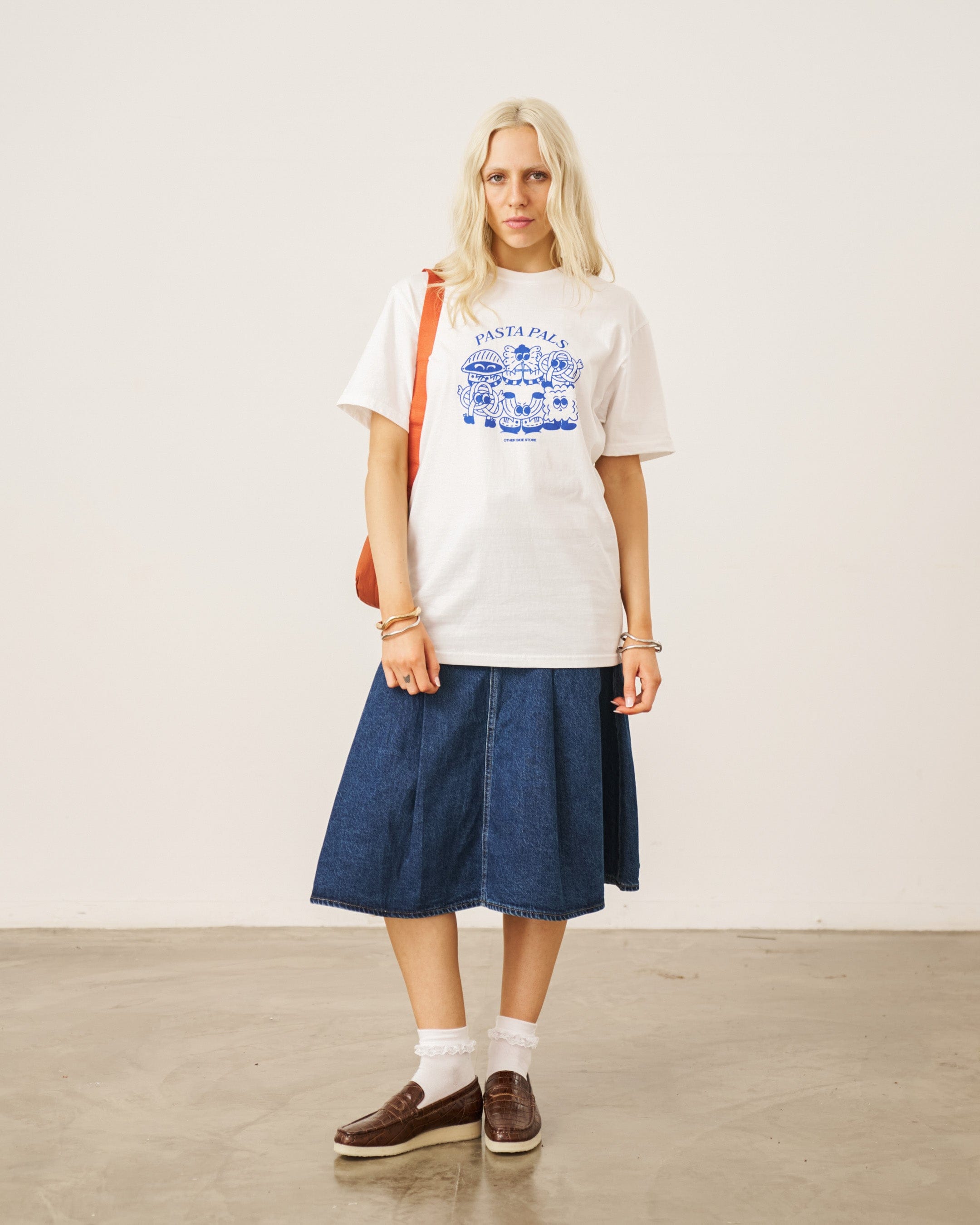 Other Side Store 'Pasta Pals' Tee - White