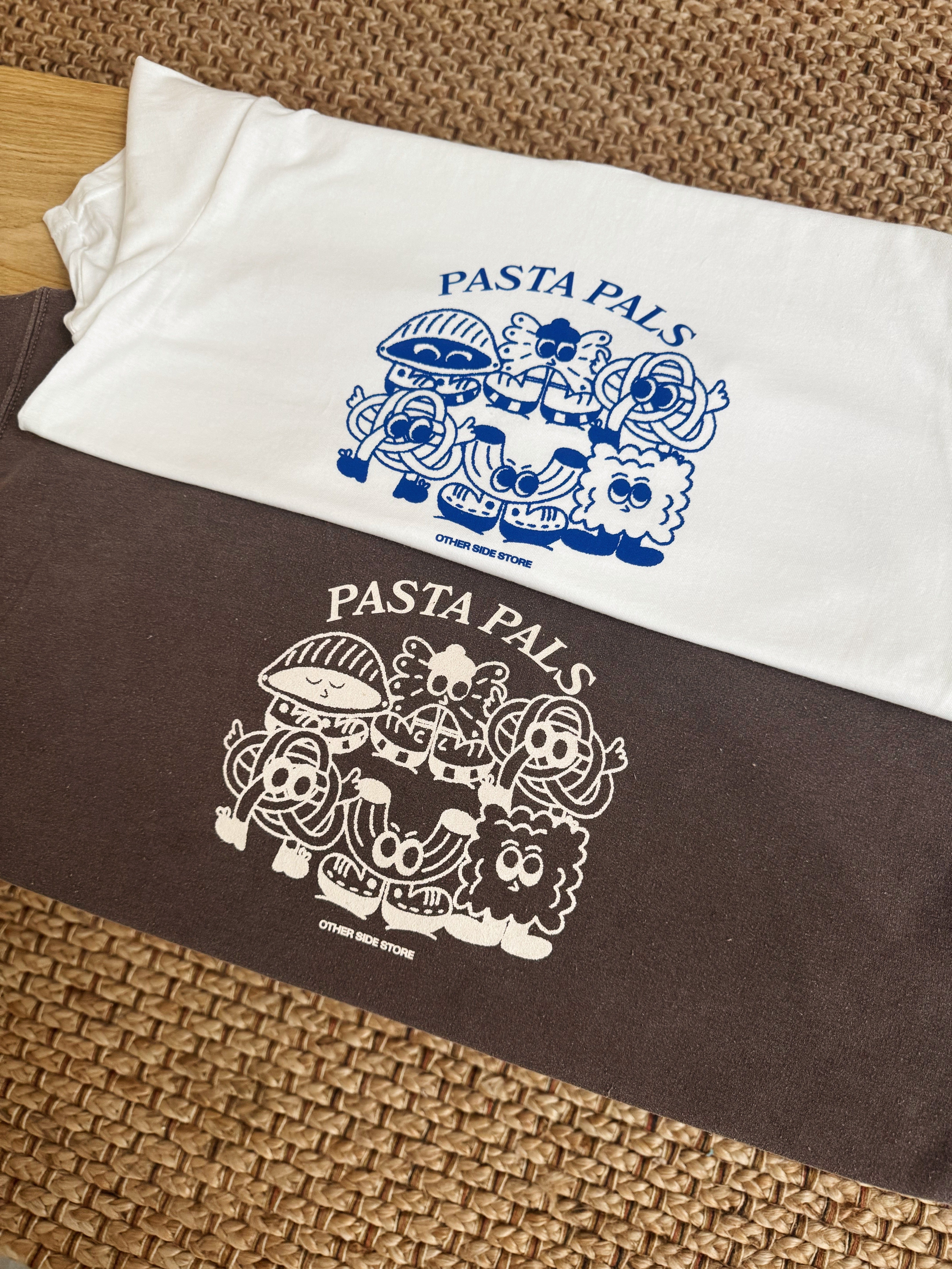 Other Side Store 'Pasta Pals' Sweater - Vintage Washed Chocolate