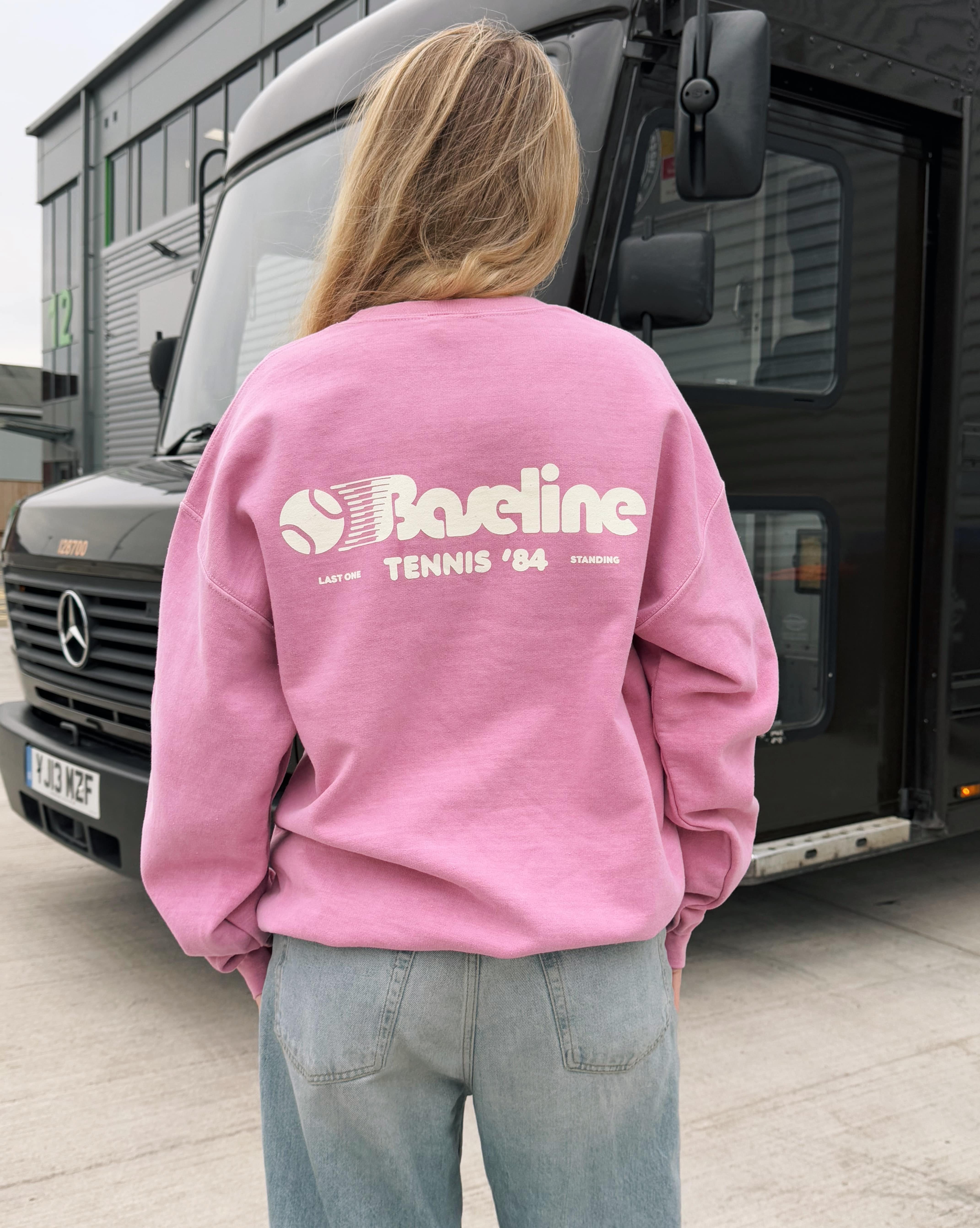 Vice 84 'Baseline 2.0' Sweater - Vintage Washed Pink