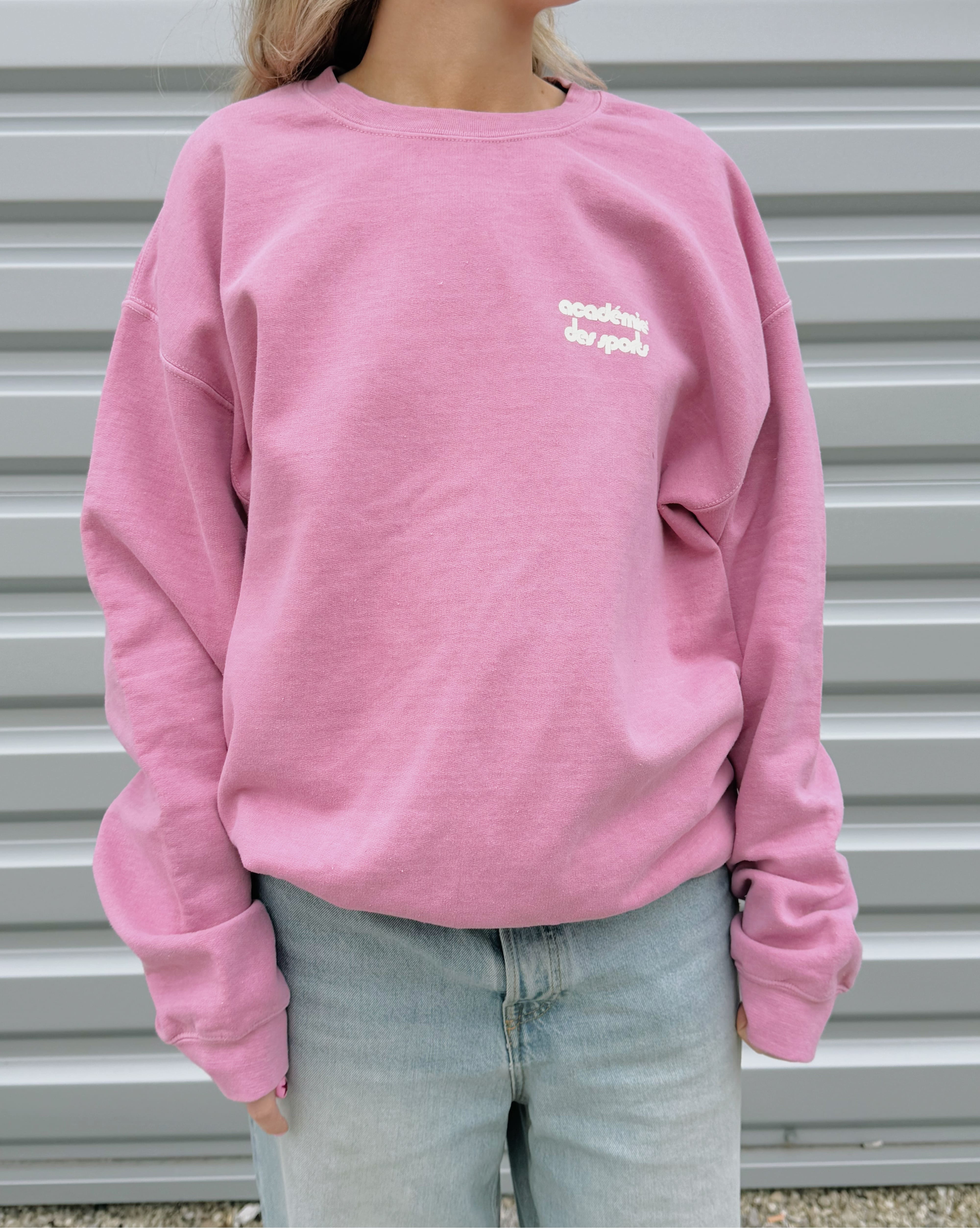 Vice 84 'Baseline 2.0' Sweater - Vintage Washed Pink