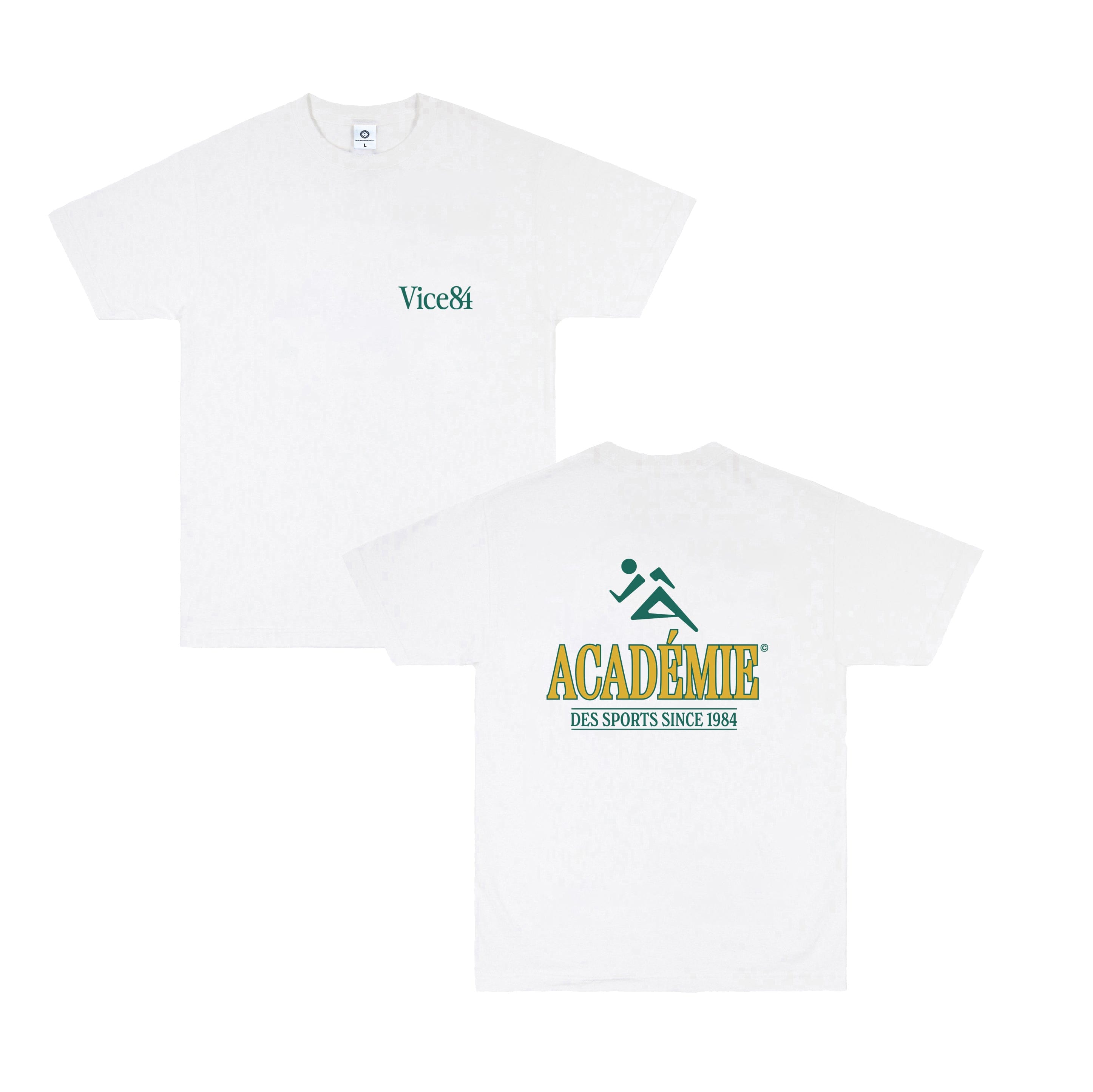 Vice 84 'Runner' Tee - White