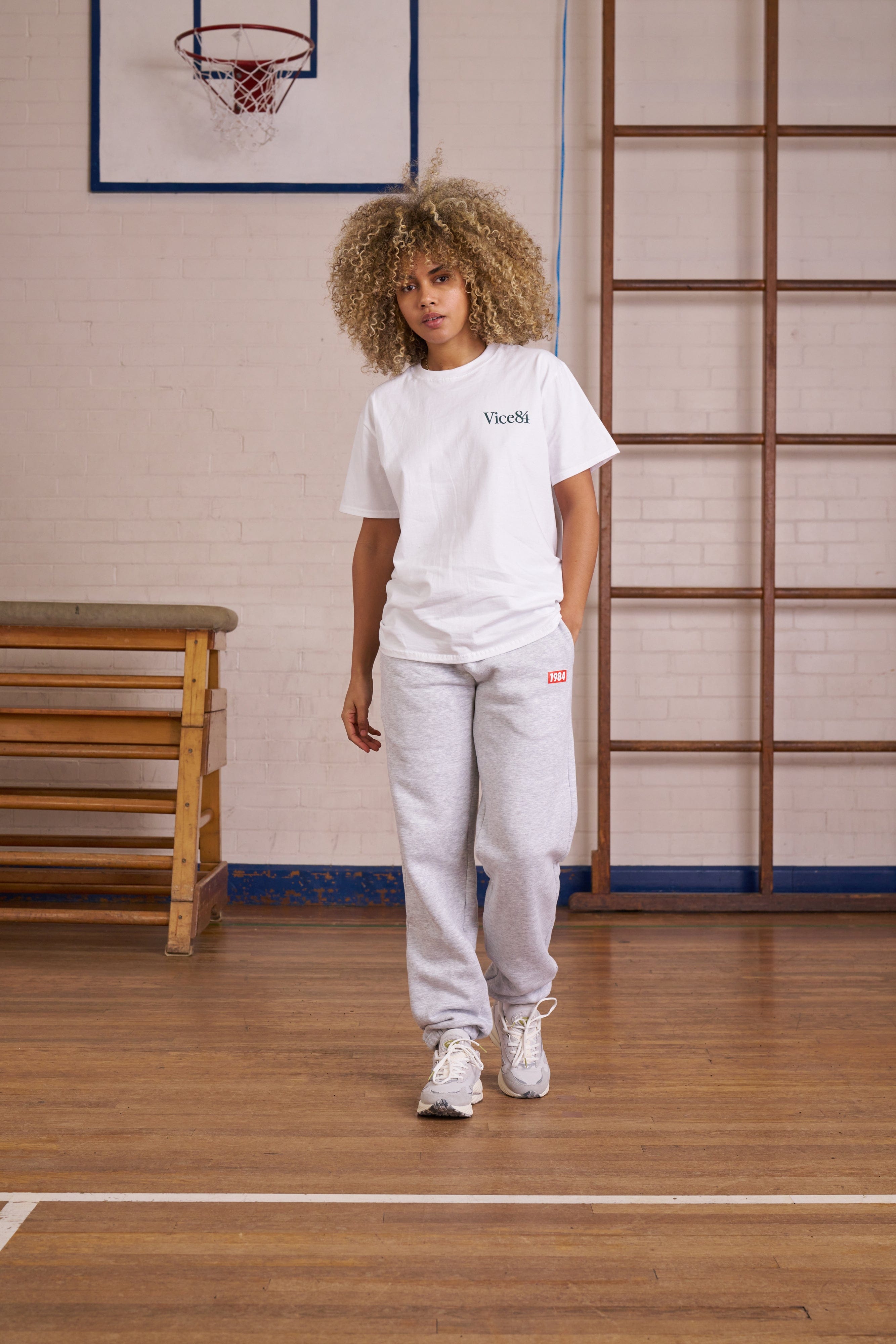 Vice 84 'Runner' Tee - White
