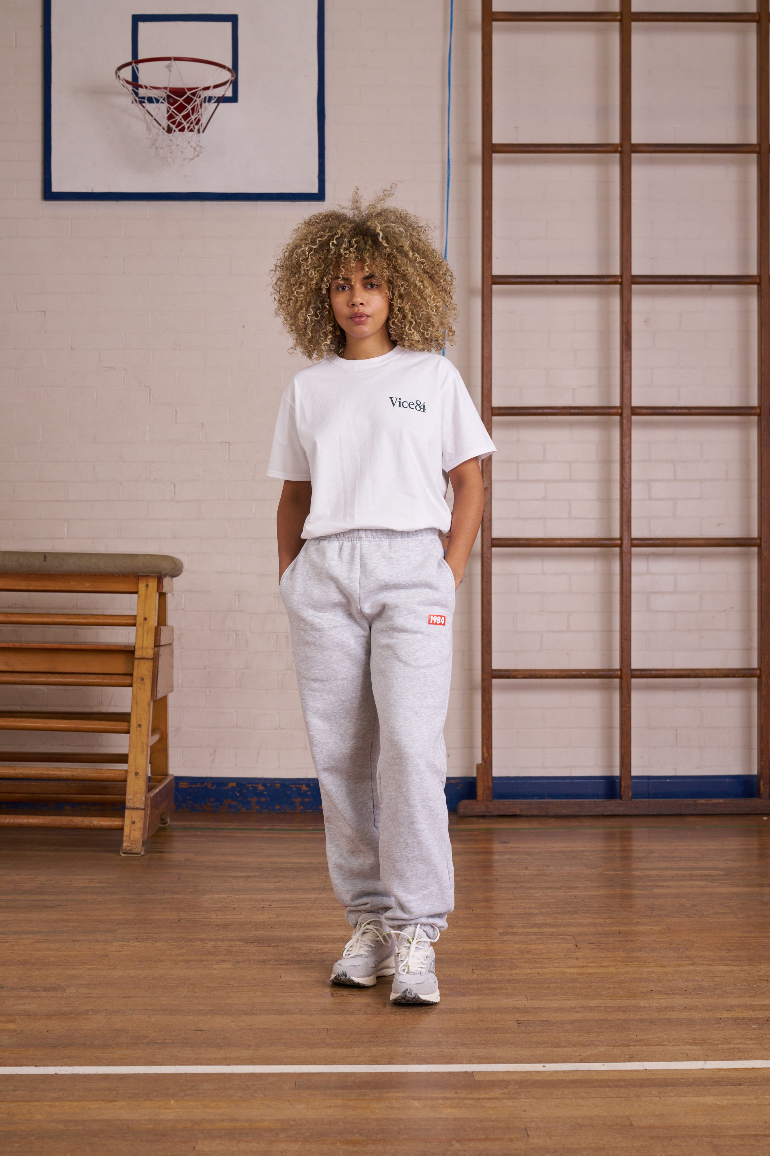 Vice 84 'Runner' Tee - White