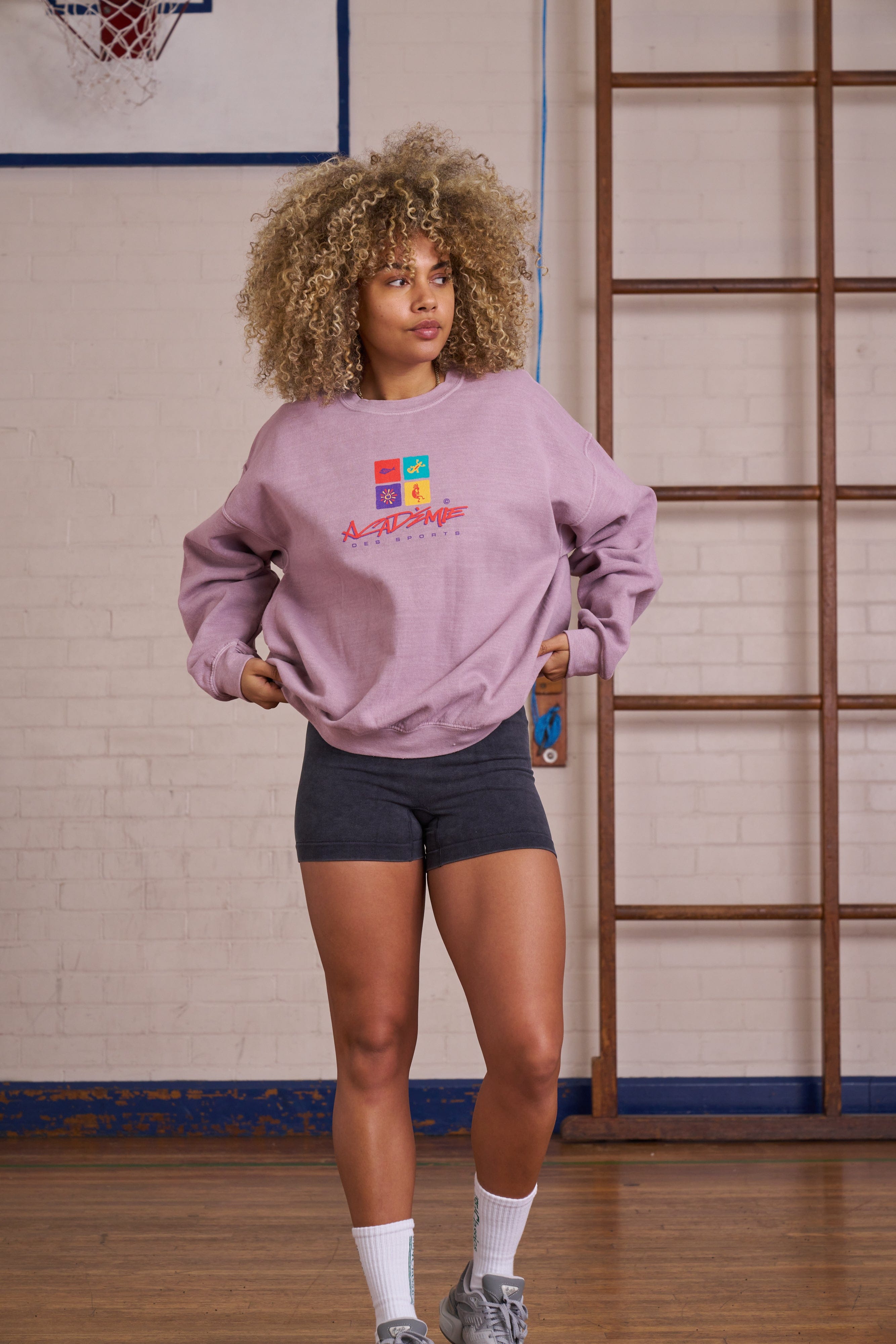 Vice 84 'Sea Shapes' Sweater - Vintage Washed Mauve