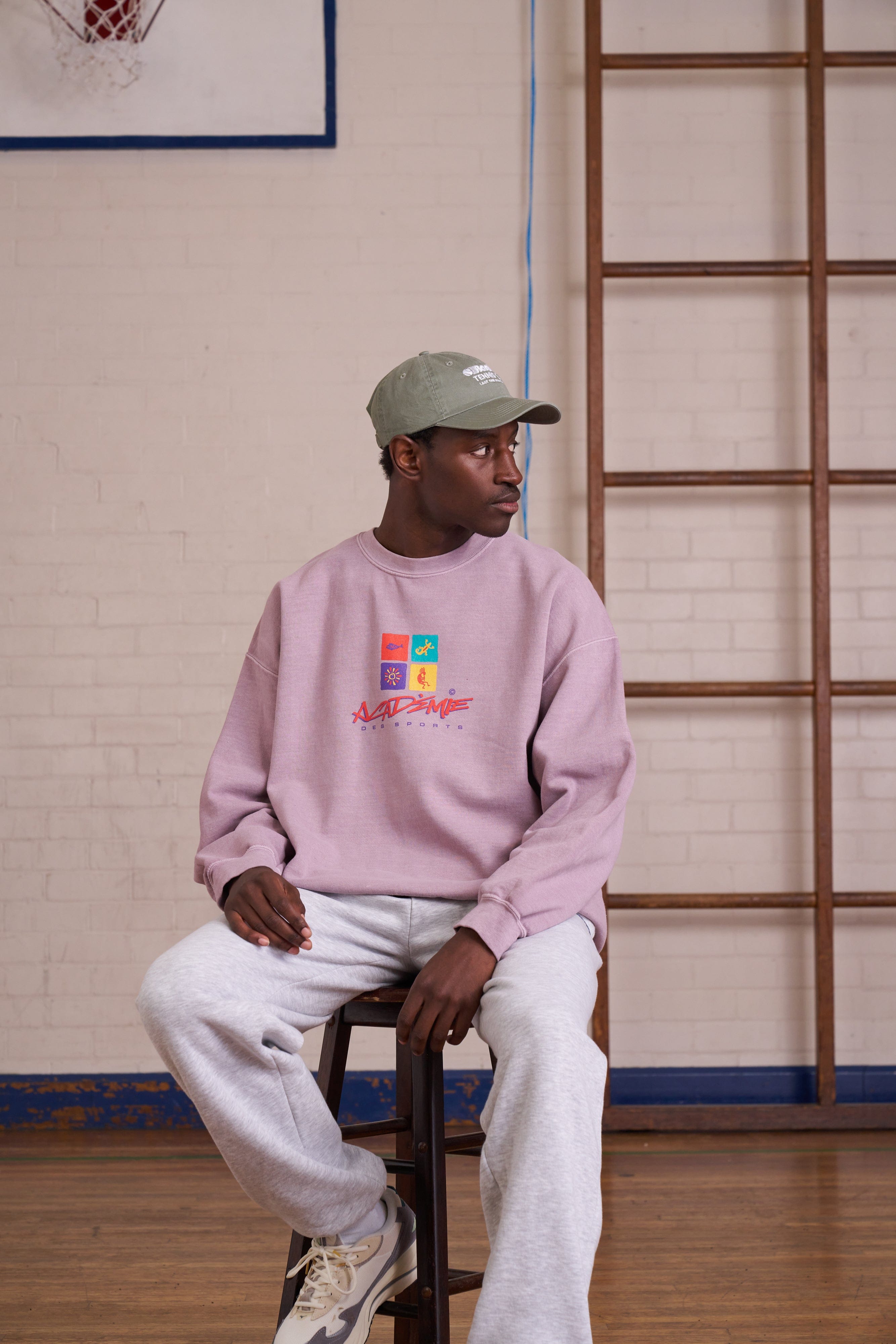 Vice 84 'Sea Shapes' Sweater - Vintage Washed Mauve