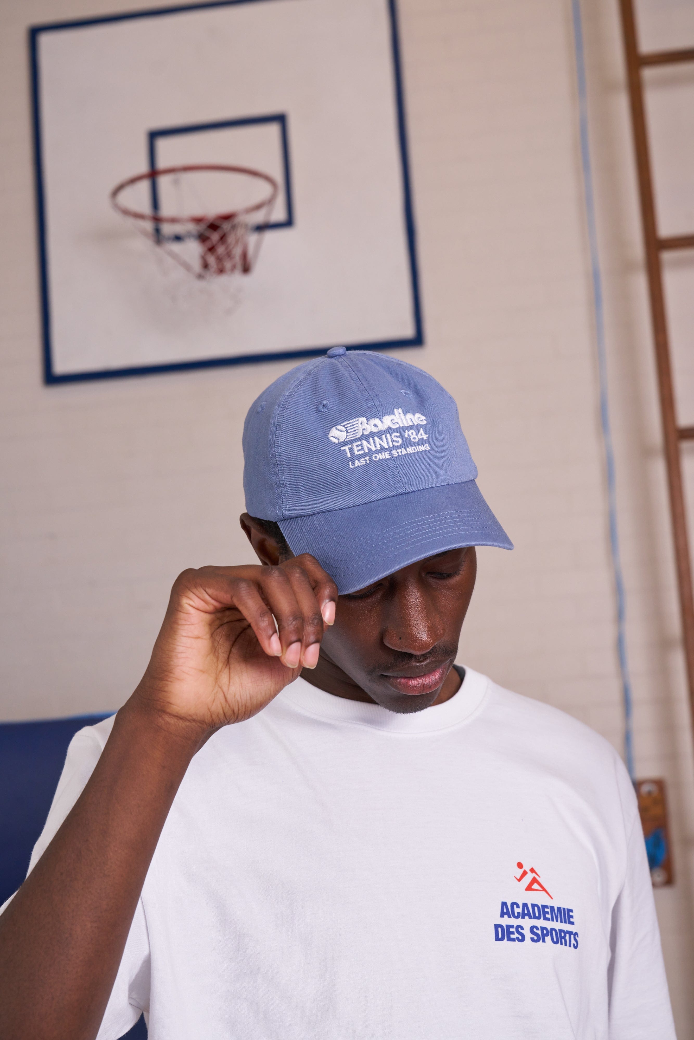 Vice 84 'Baseline 2.0' Washed Cap - Petrol Blue
