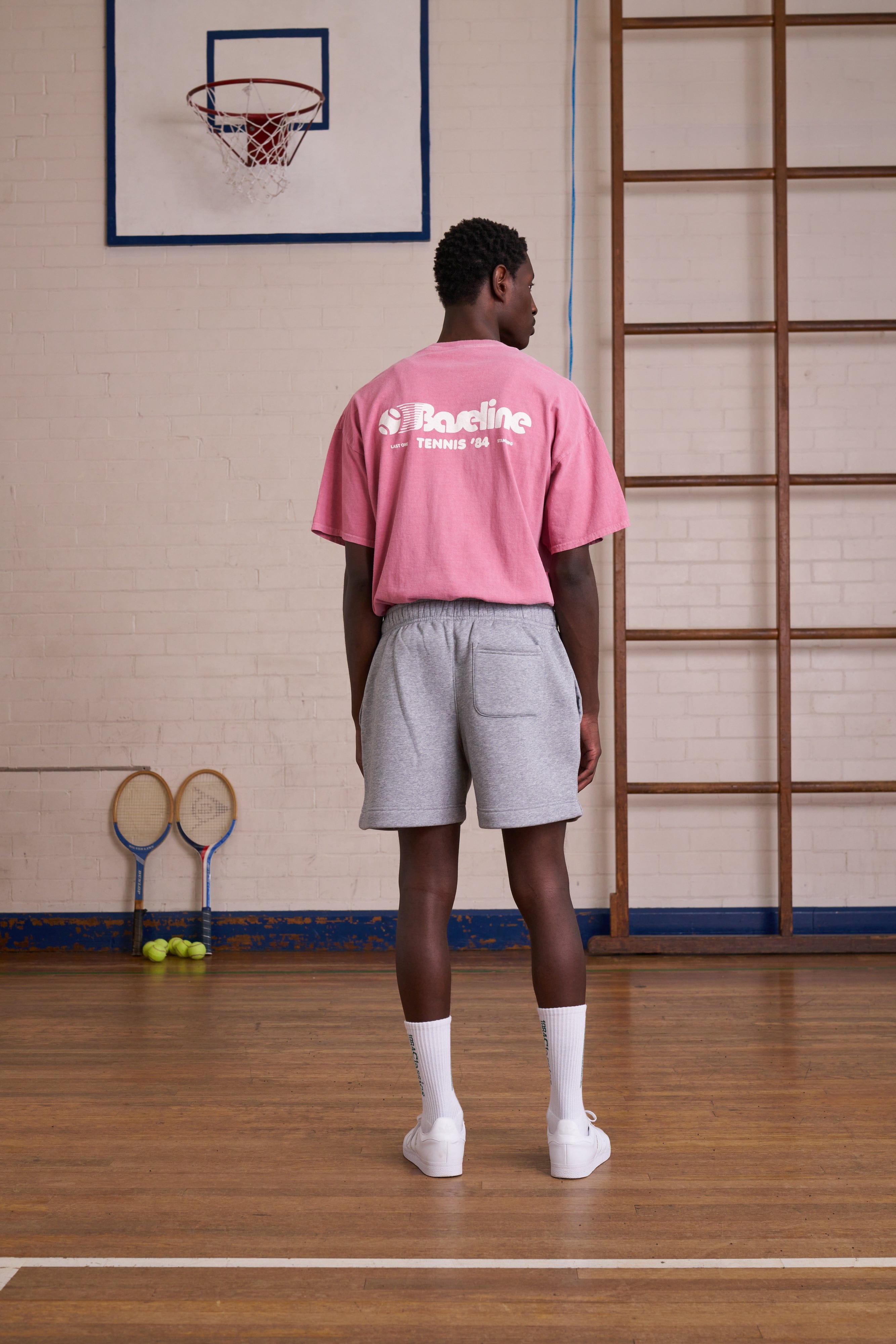 Vice 84 Baseline 2.0' Tee - Vintage Washed Pink