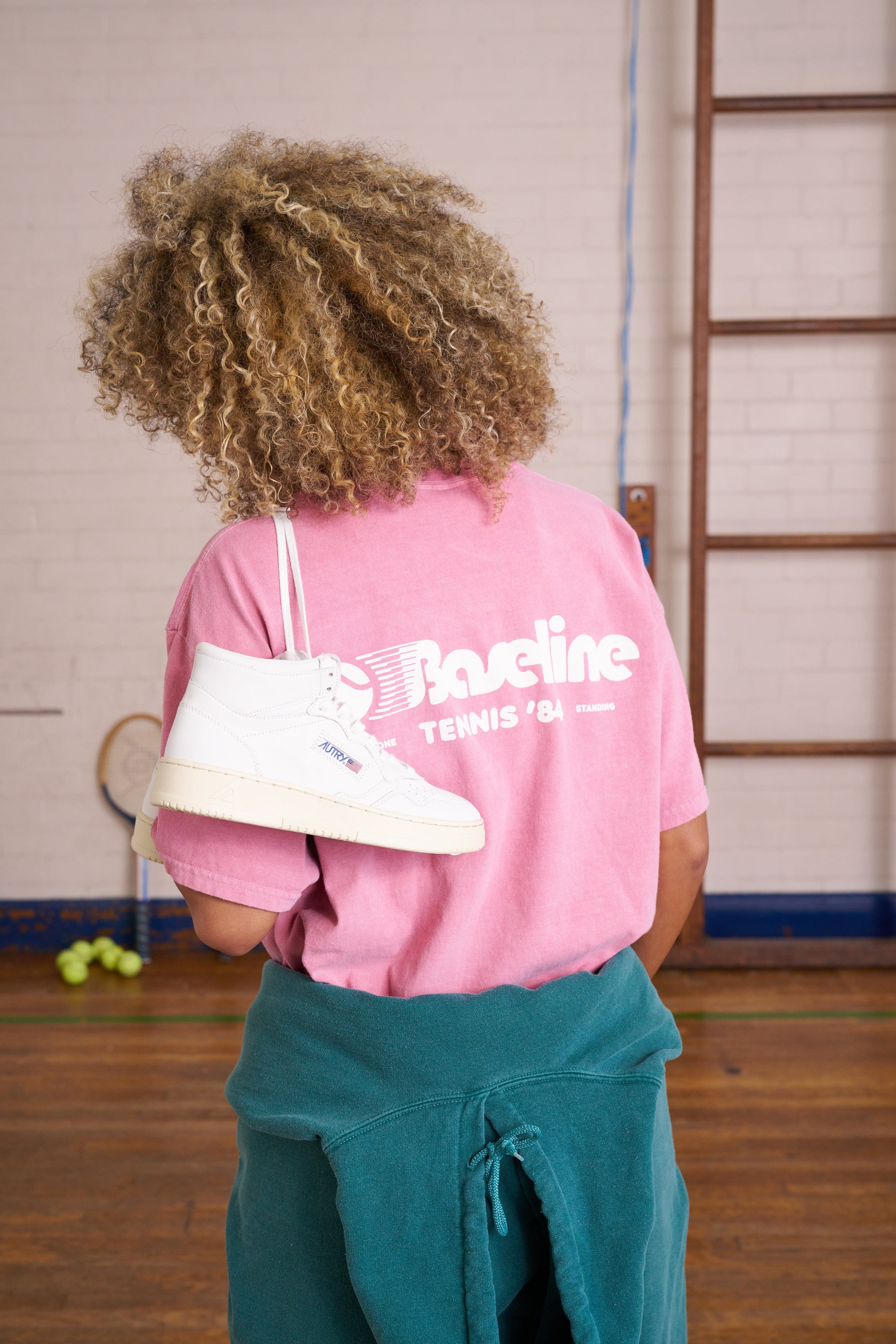 Vice 84 Baseline 2.0' Tee - Vintage Washed Pink