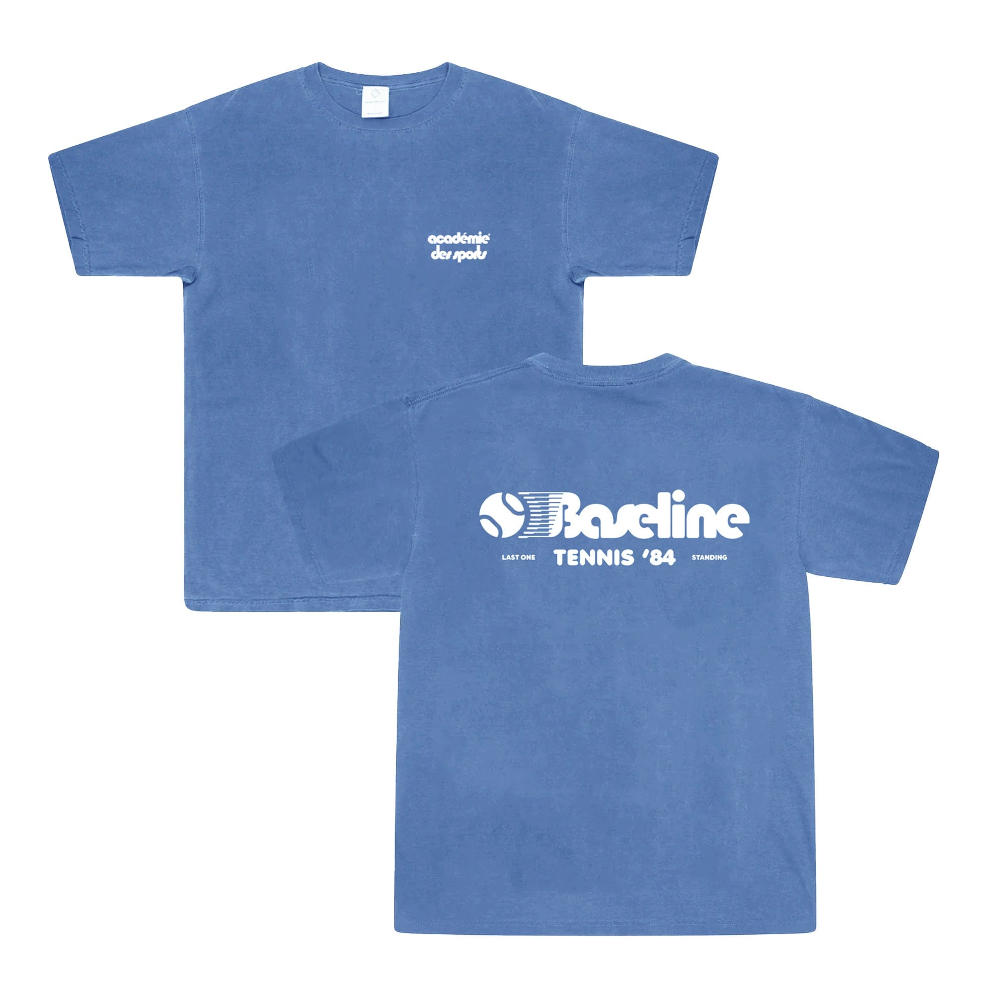 Vice 84 'Baseline 2.0' Tee - Vintage Washed Blue