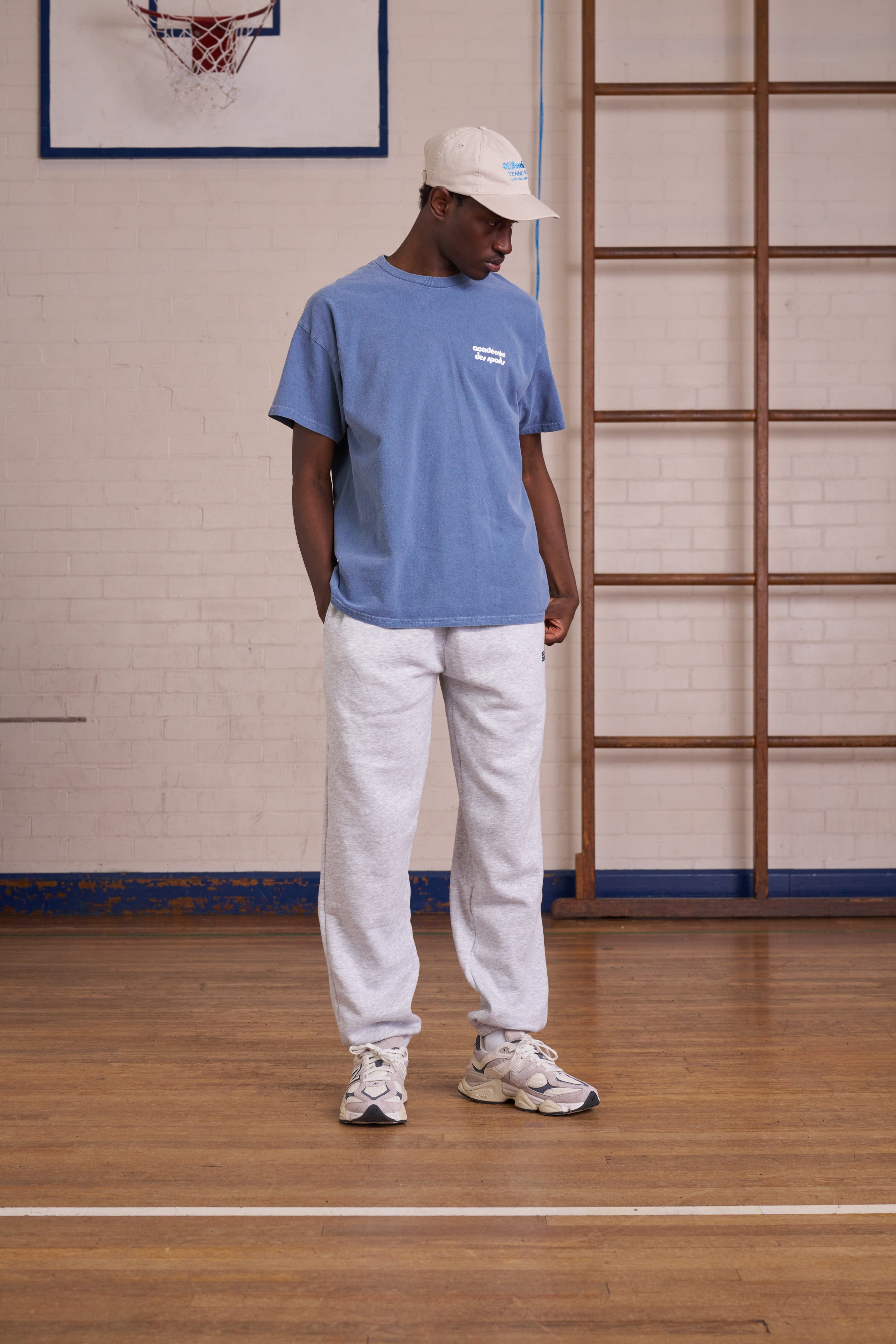Vice 84 'Baseline 2.0' Tee - Vintage Washed Blue