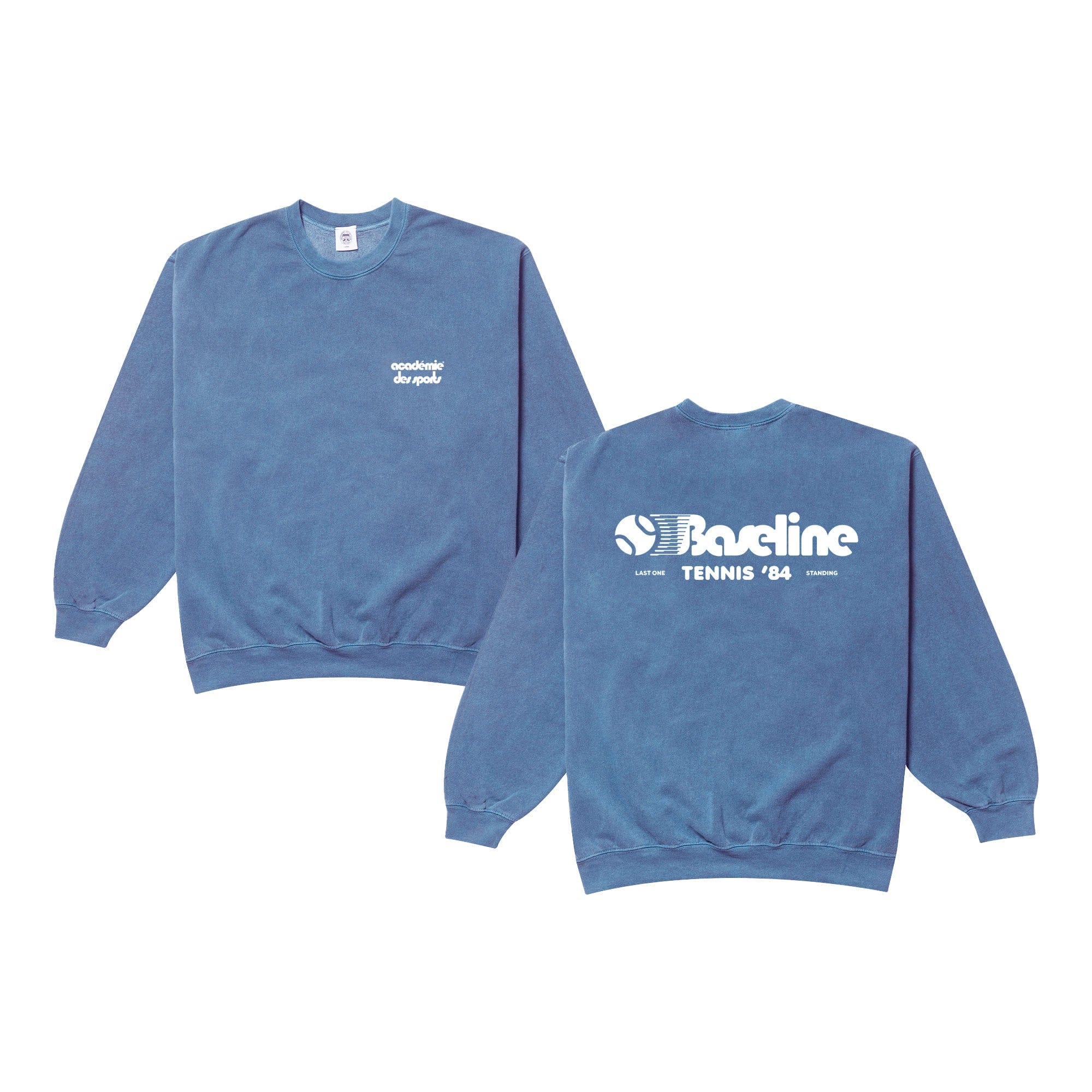 Vice 84 'Baseline 2.0' Sweater - Vintage Washed Mid Blue