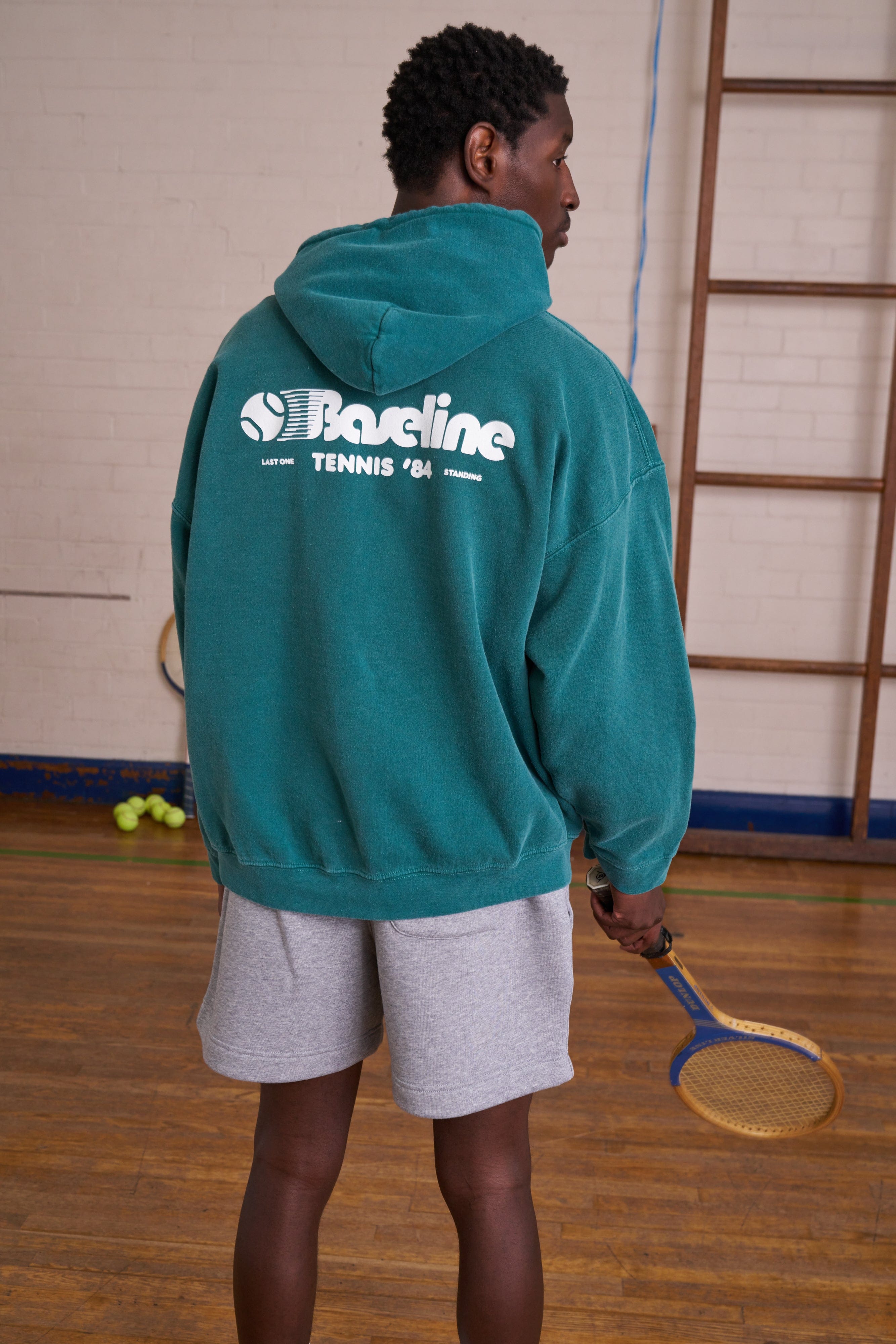 Vice 84 'Baseline 2.0' Hoodie - Vintage Washed Green