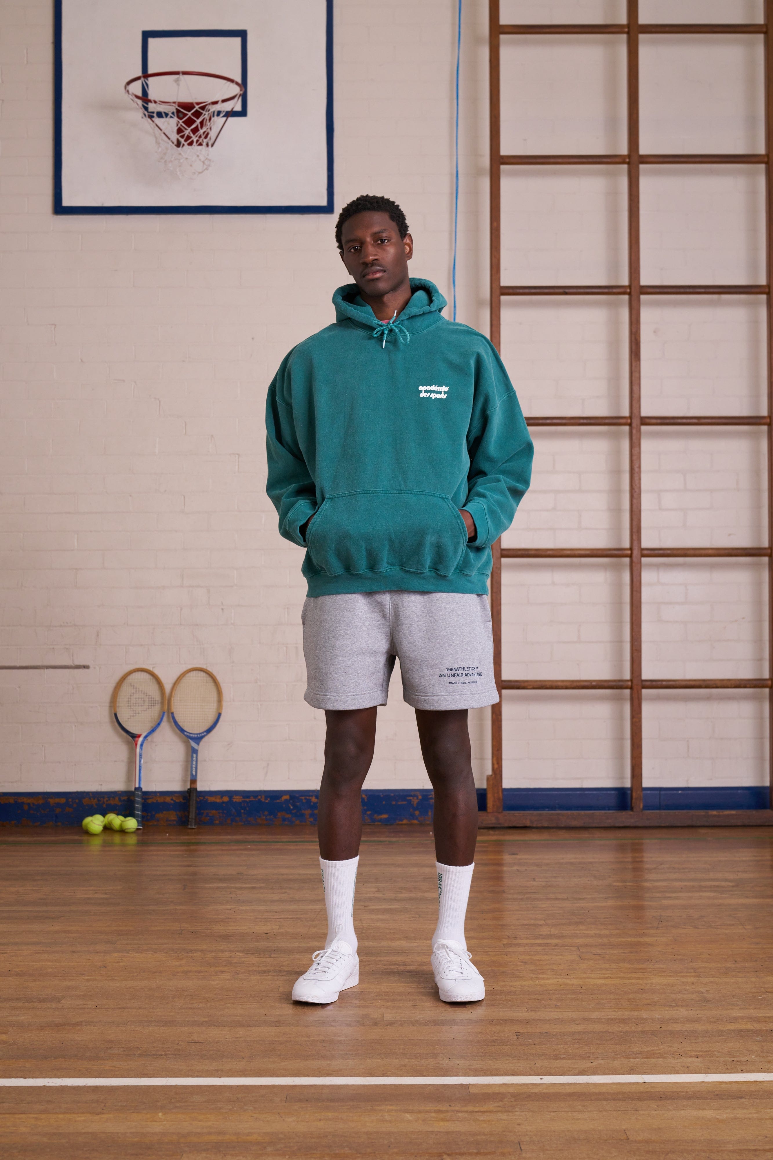 Vice 84 'Baseline 2.0' Hoodie - Vintage Washed Green
