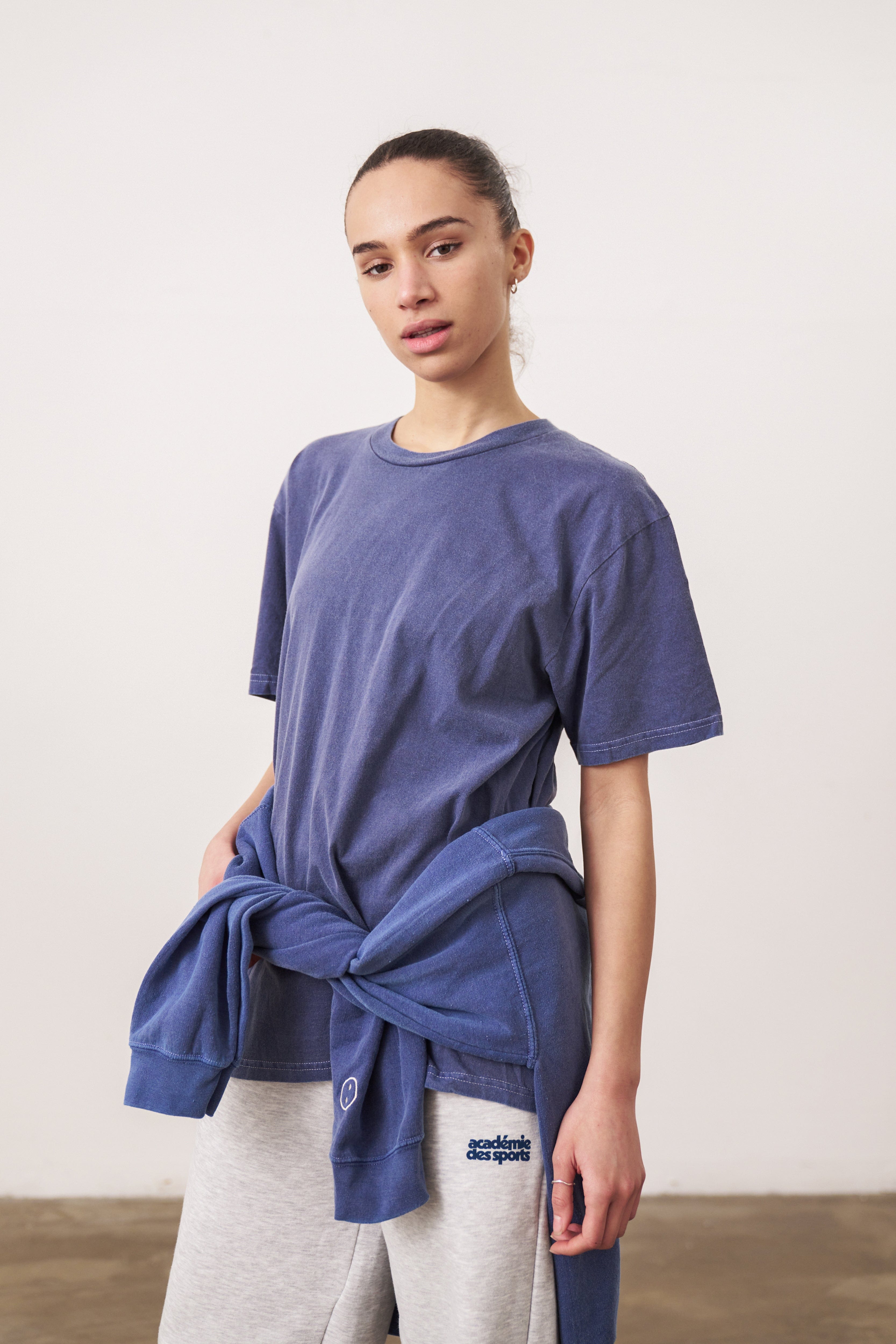 UN:IK Essentials Essentials Vintage Washed Tee - Navy