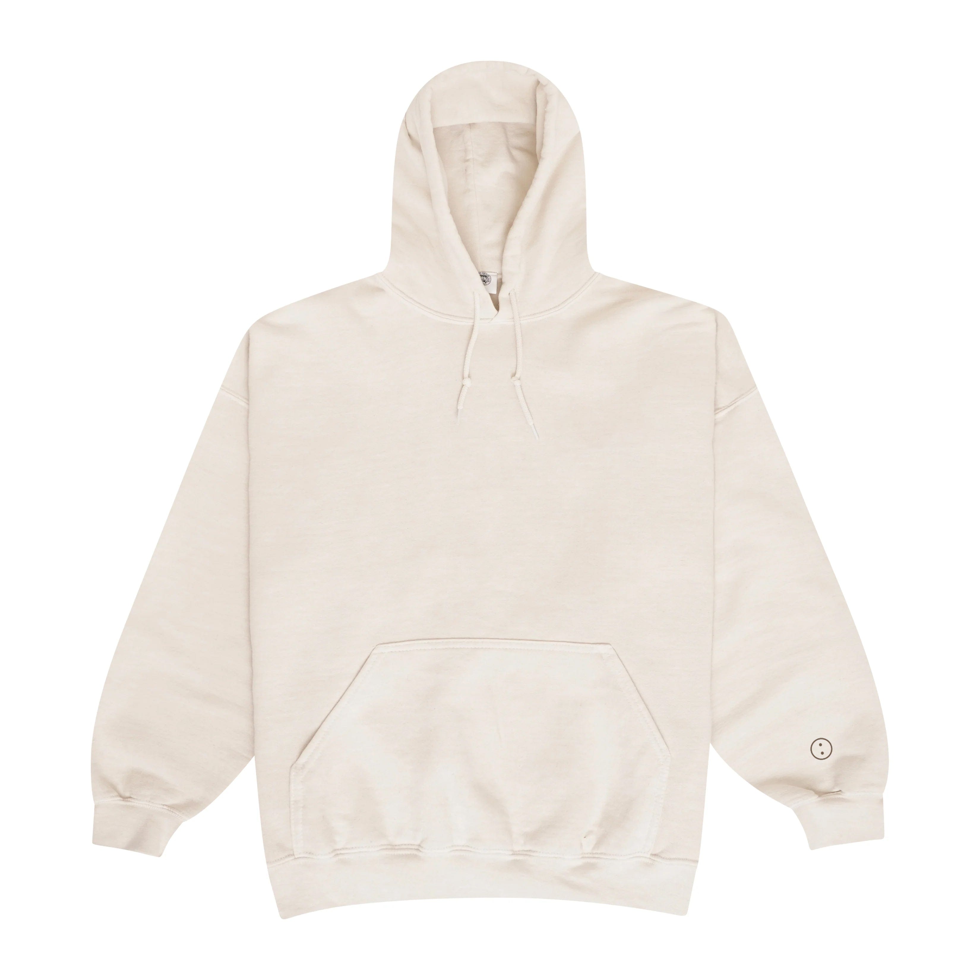 UN:IK Essentials Essentials Vintage Washed Hoodie - Ivory