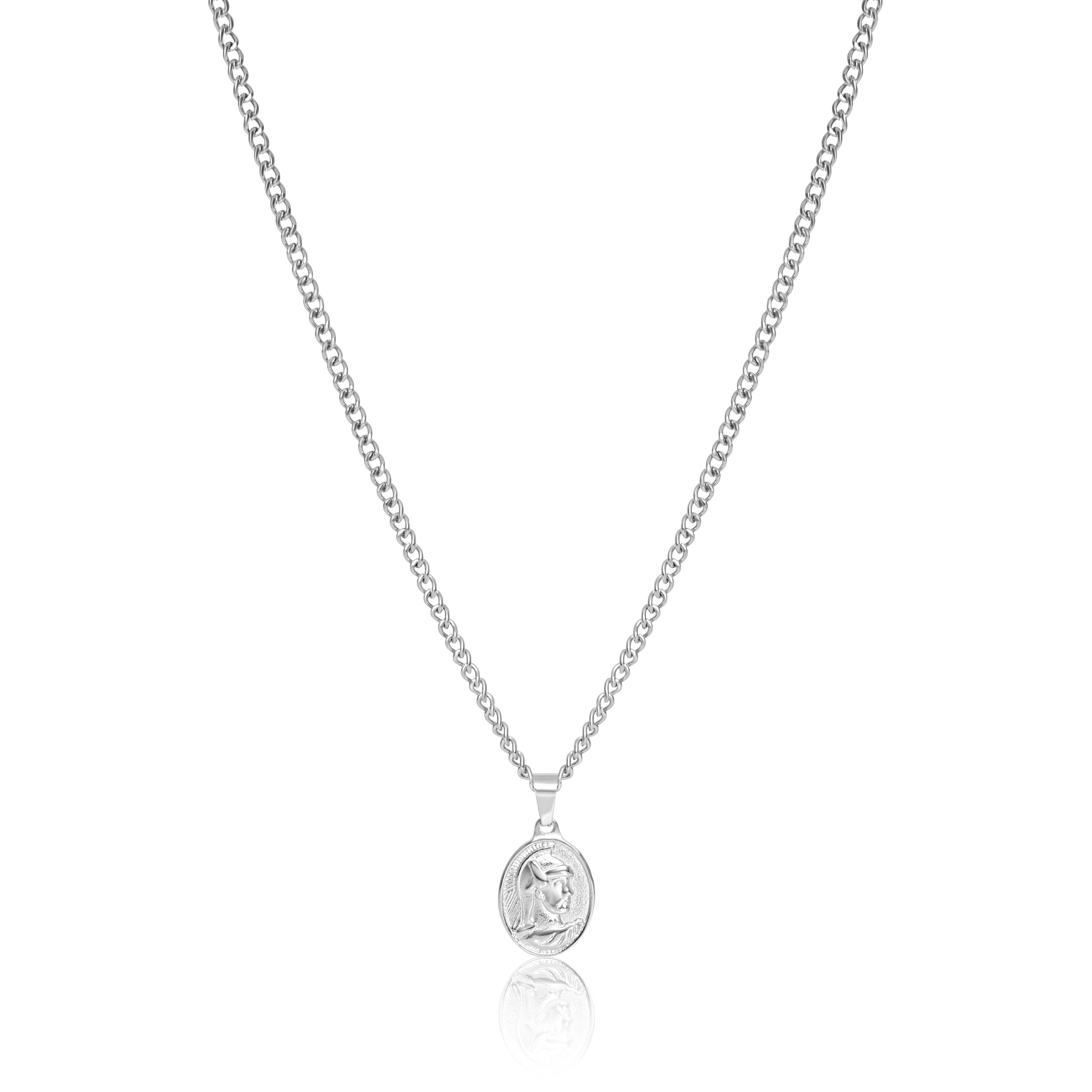 UN:IK Jewellery Centurion Pendant Necklace - Silver / Gold