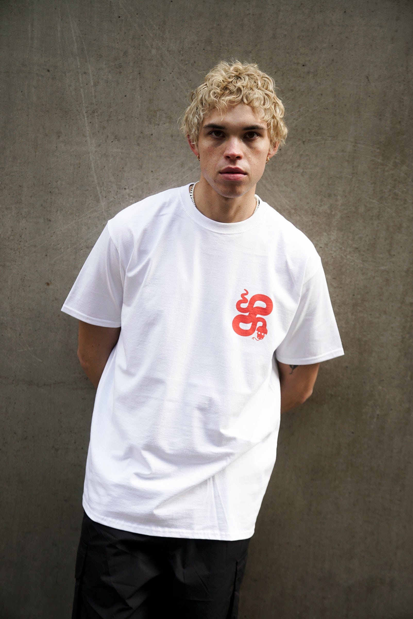 KBar Design KBAR X UN:IK 'Touch At Own Risk' Tee - White