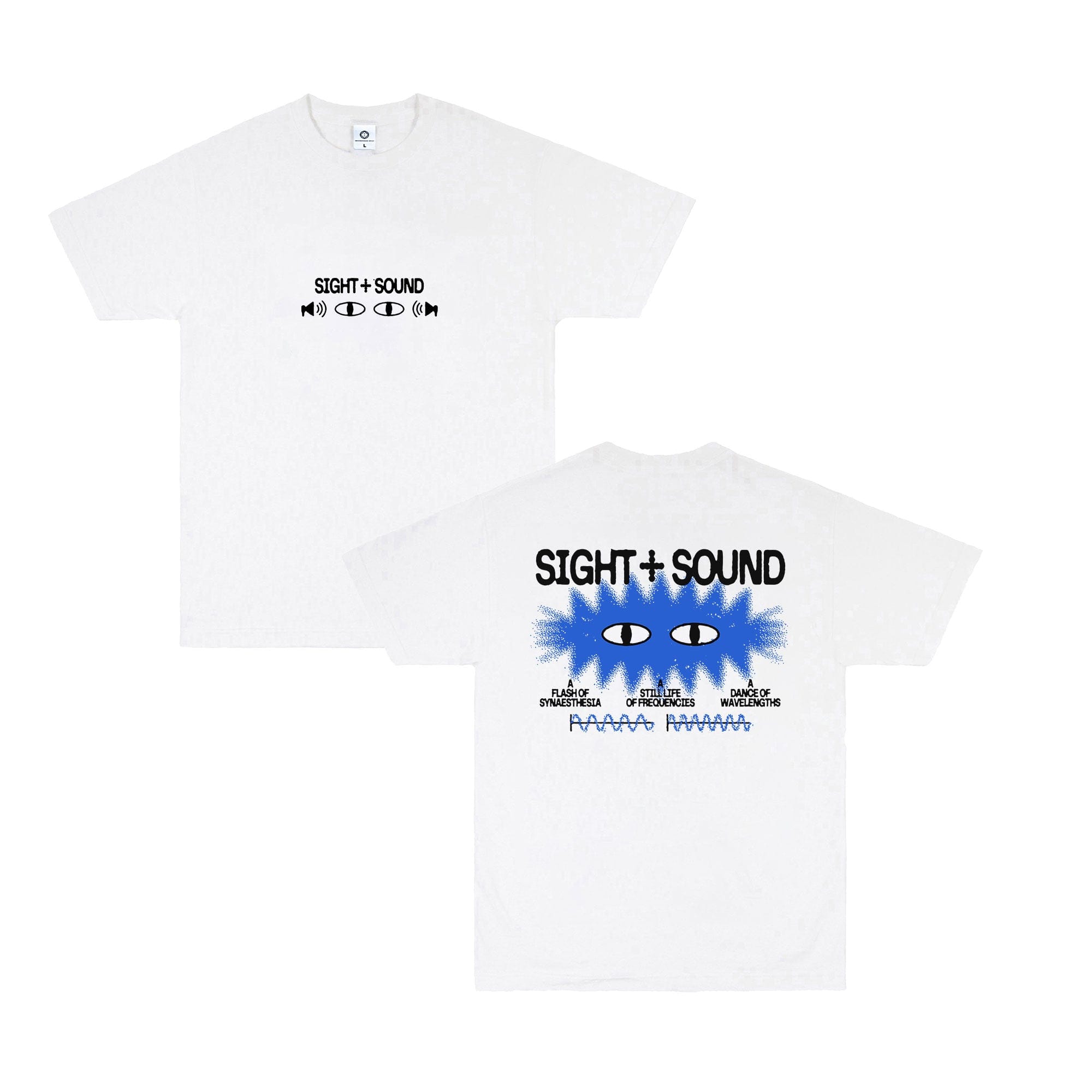 KBar Design KBAR X UN:IK 'Sight & Sound' Tee - White