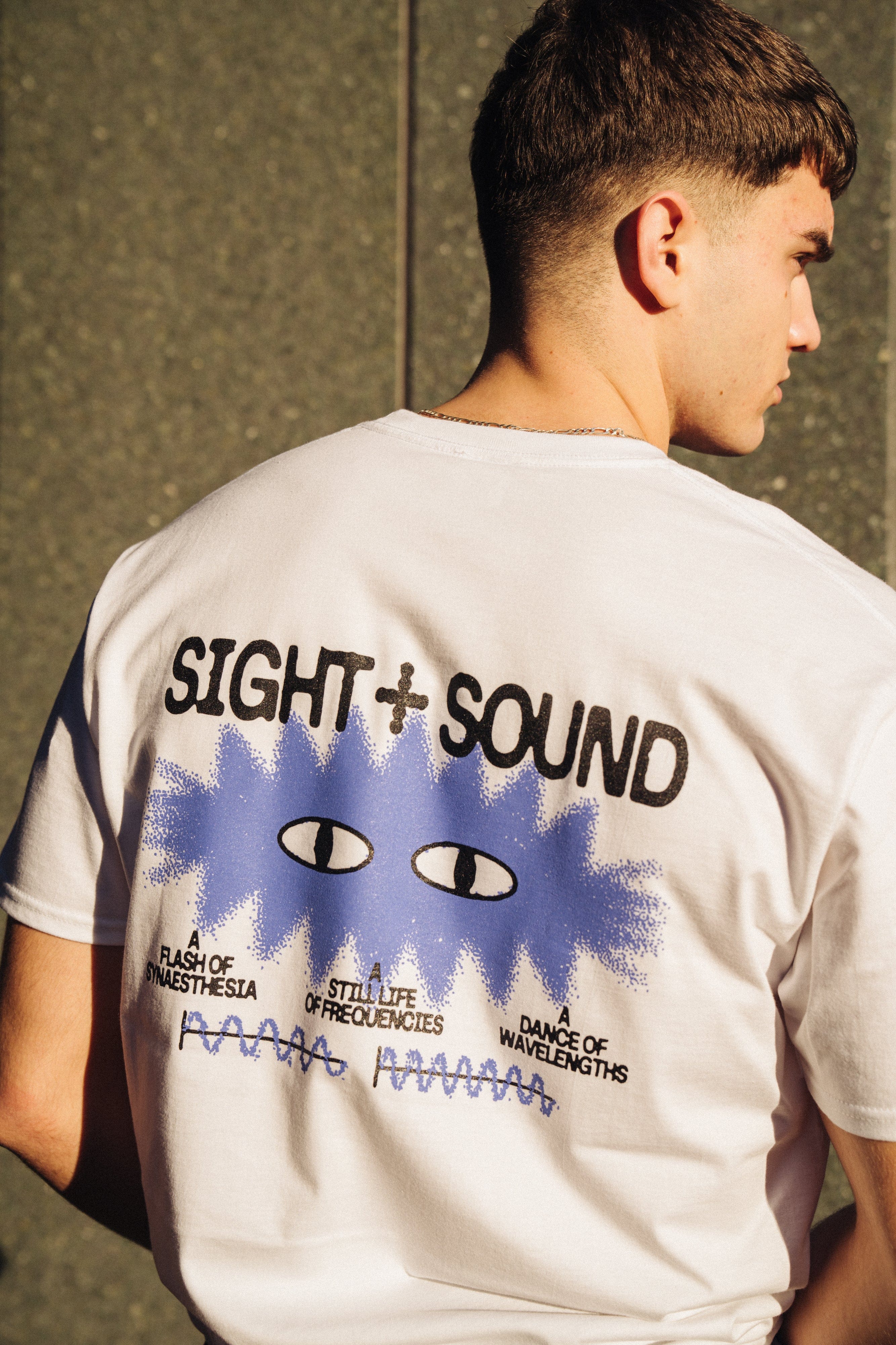 KBar Design KBAR X UN:IK 'Sight & Sound' Tee - White