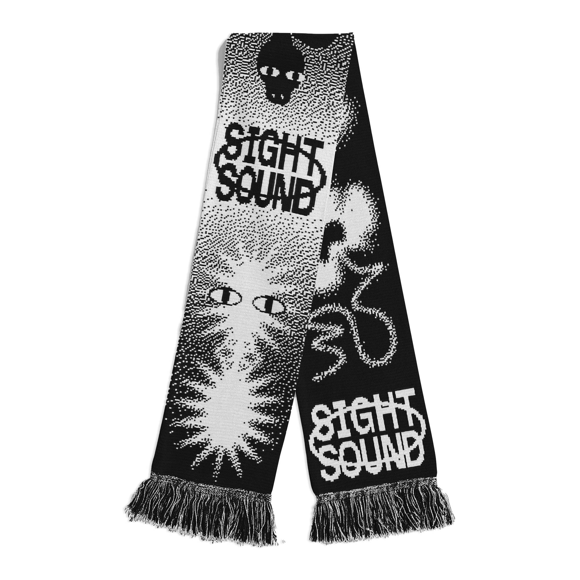 KBar Design KBAR X UN:IK 'Sight & Sound' Scarf - Black / Blue