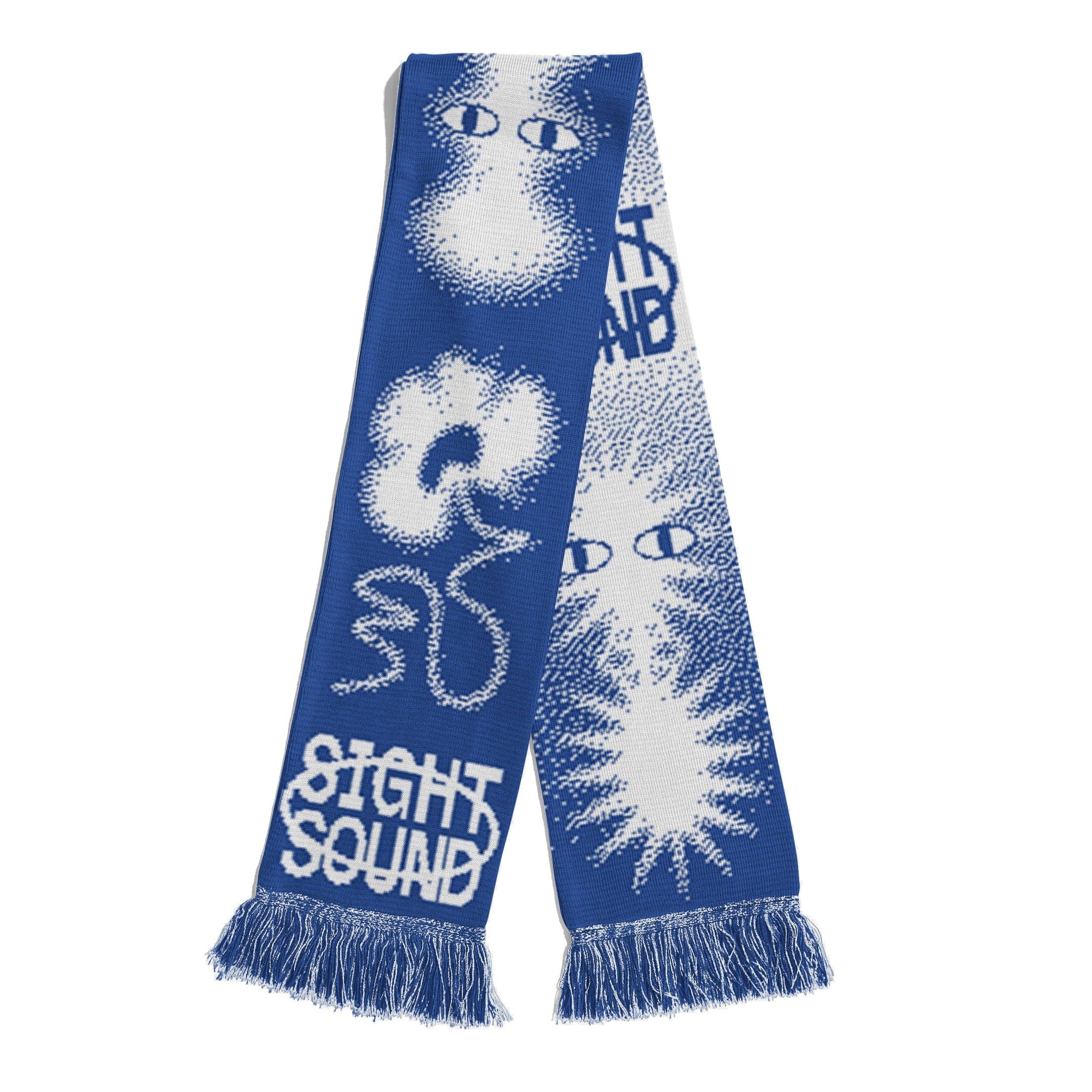 KBar Design KBAR X UN:IK 'Sight & Sound' Scarf - Black / Blue