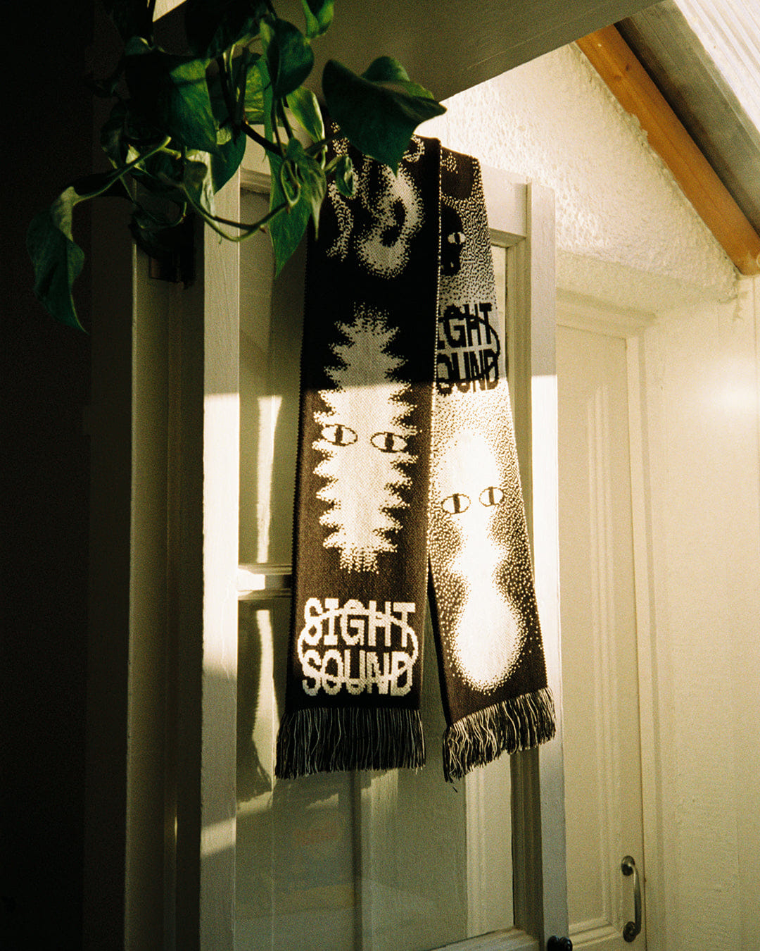 KBar Design KBAR X UN:IK 'Sight & Sound' Scarf - Black / Blue