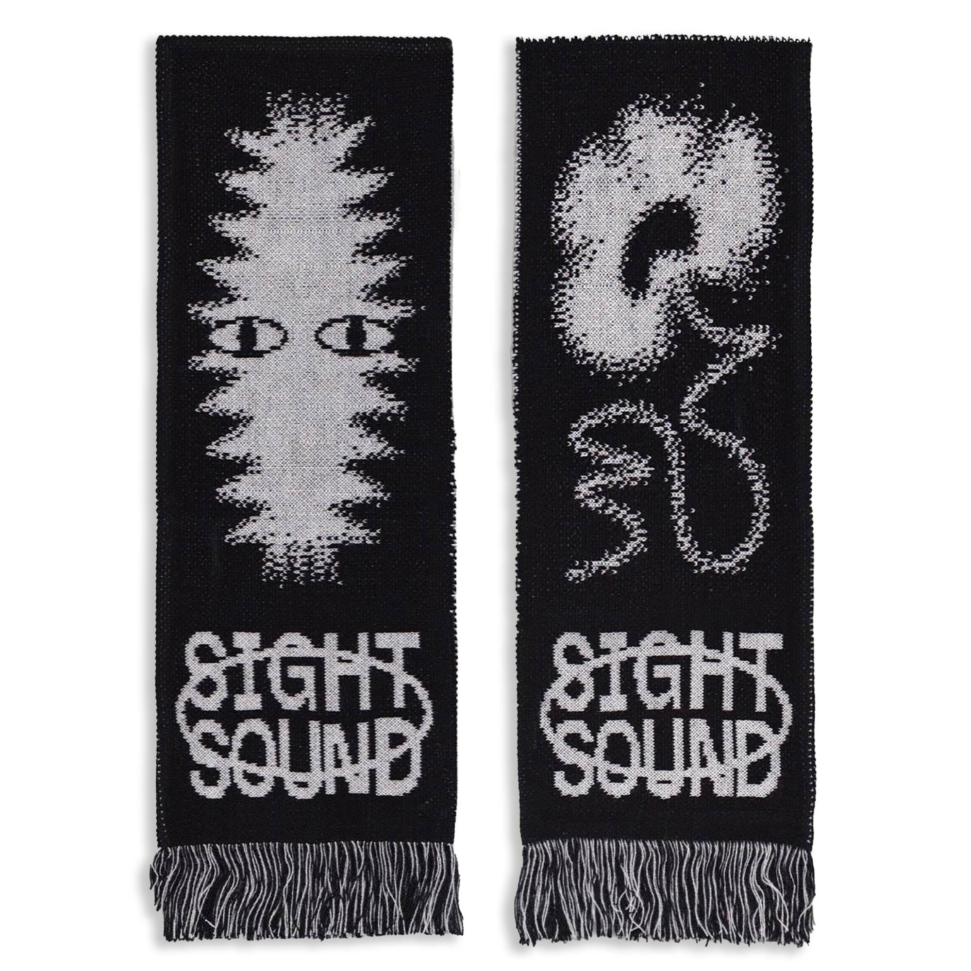 KBar Design KBAR X UN:IK 'Sight & Sound' Scarf - Black / Blue
