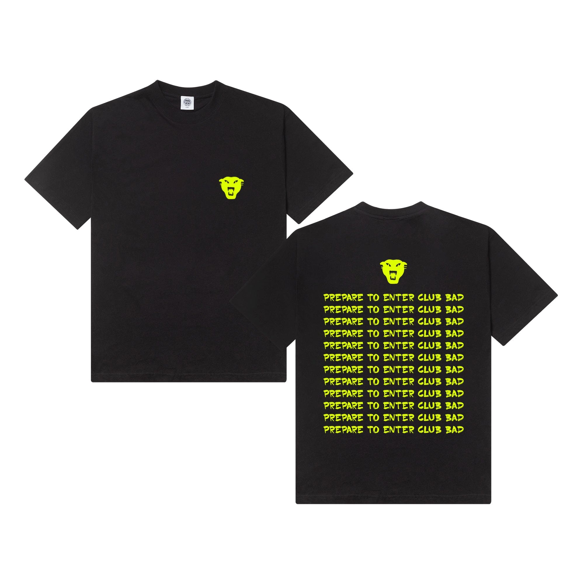 Melé X Club Bad 'Prepare To Enter' Tee - Black