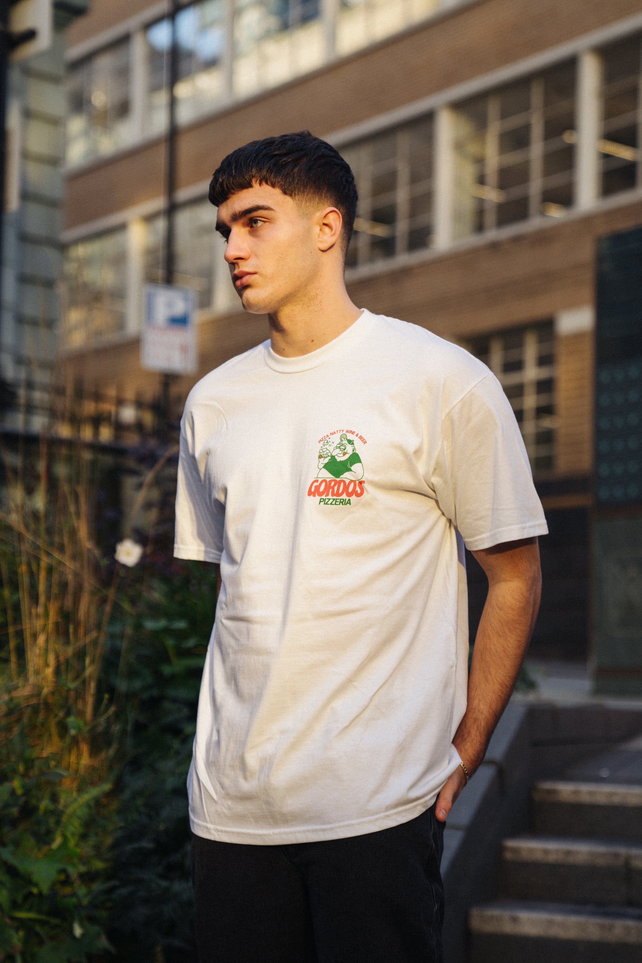 Gordos Pizzeria World Famous Gordos 'Legalize Marinara' Tee - White