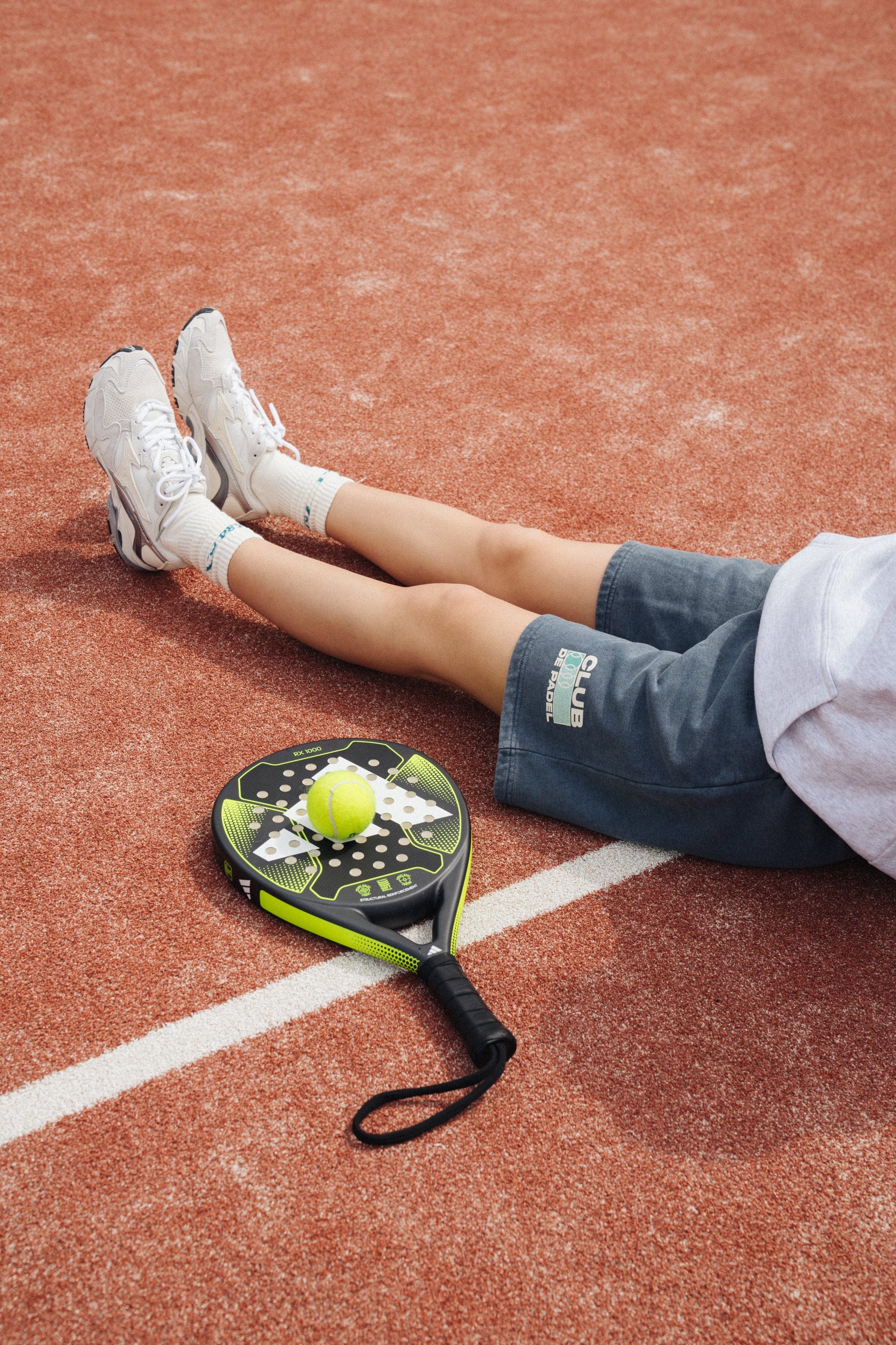 Club de Padel 'Heritage' Washed Jogger Shorts - Navy