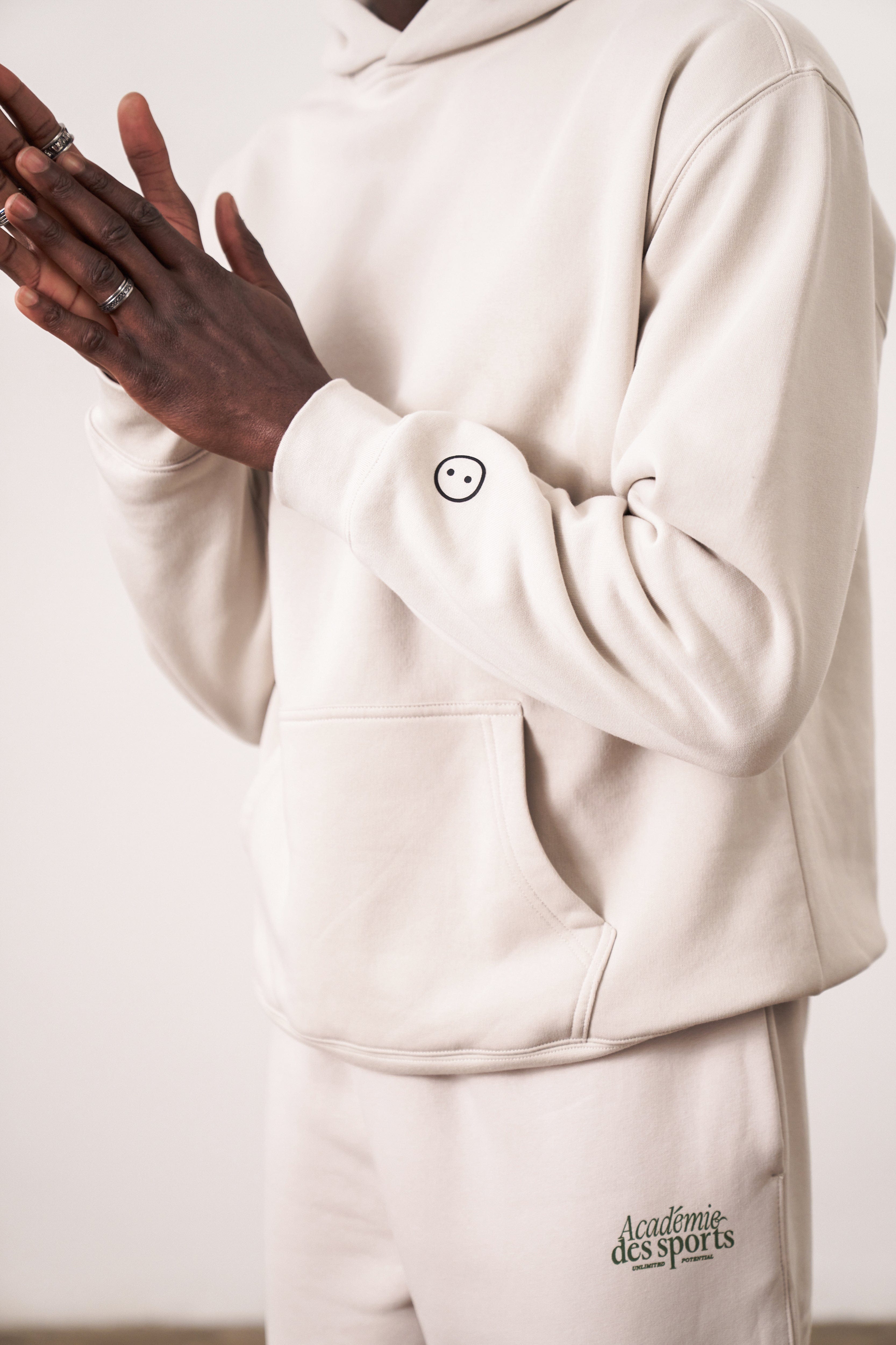 UN:IK Essentials Essentials Premium Hoodie - Bone