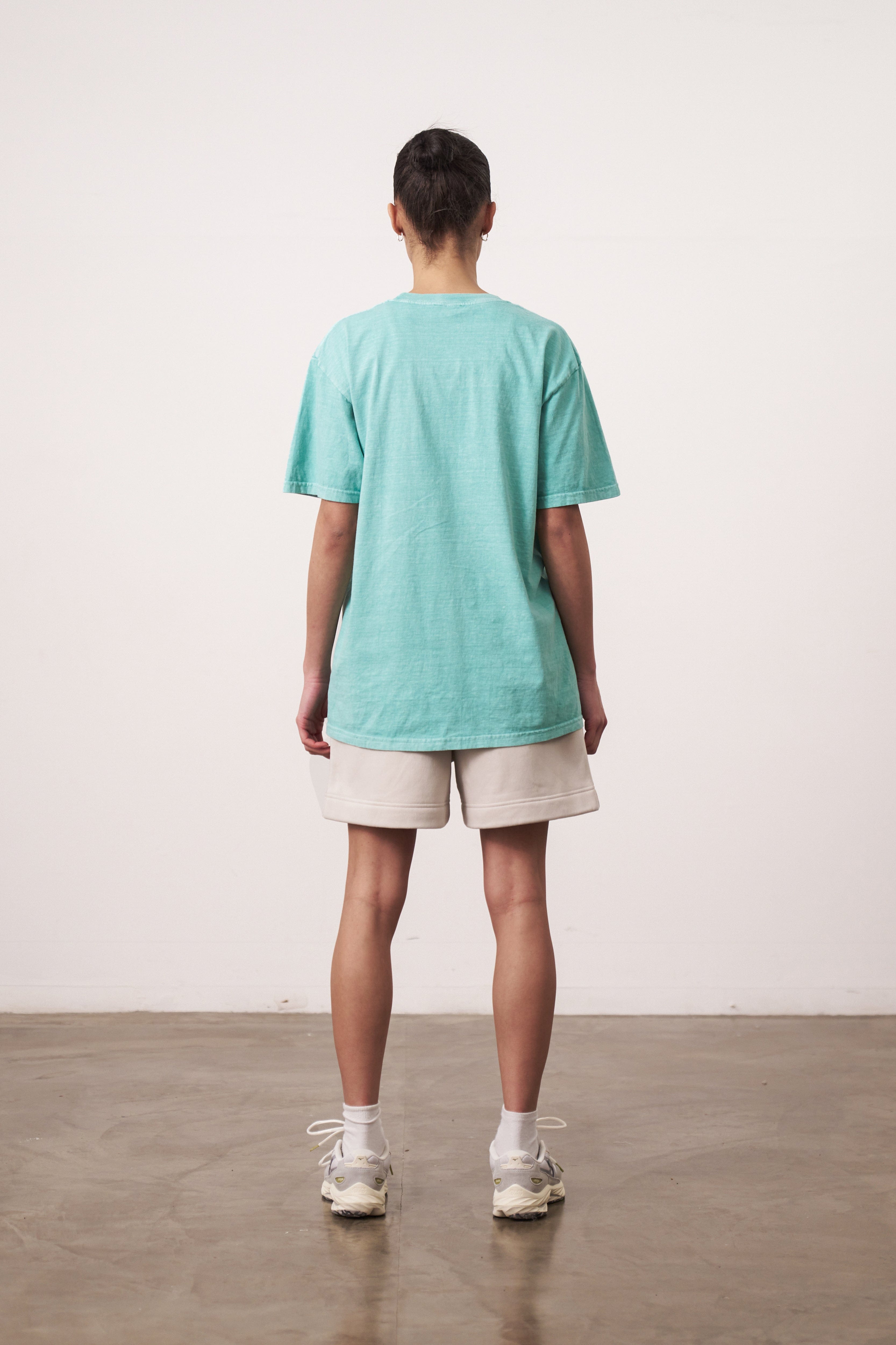 UN:IK Essentials Essentials Vintage Washed Tee - Seafoam