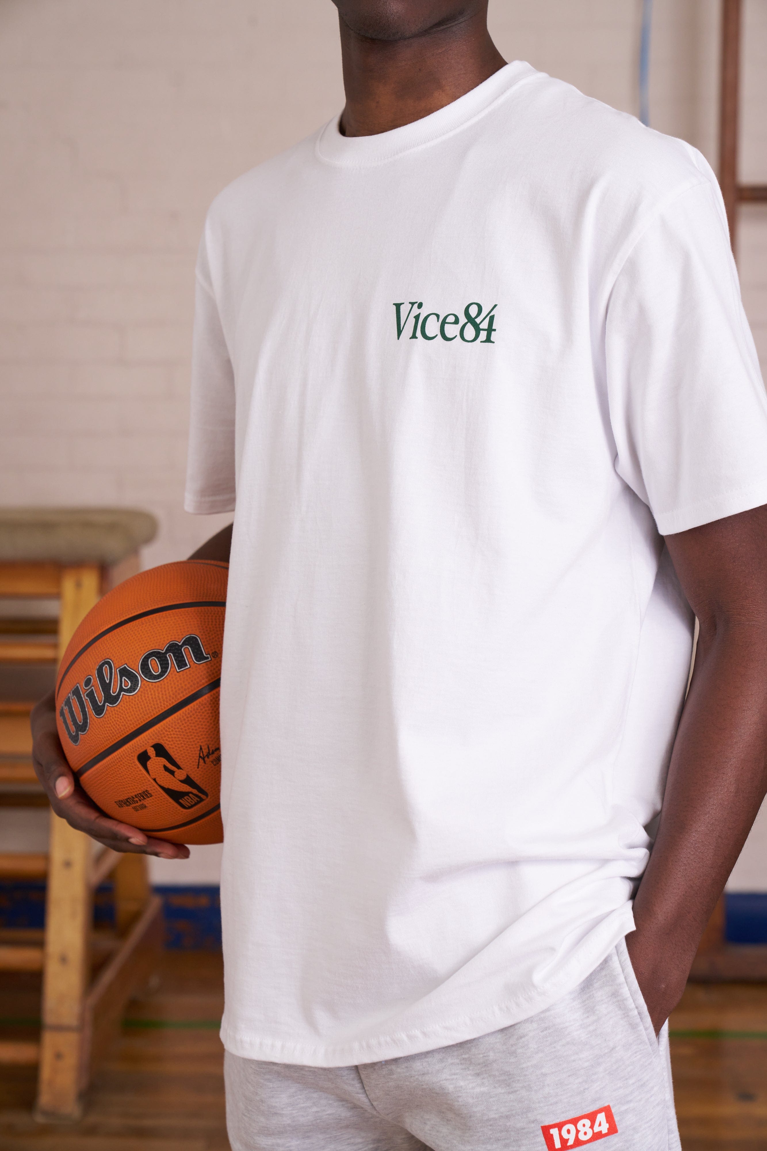 Vice 84 'Whole Moods' Tee - White