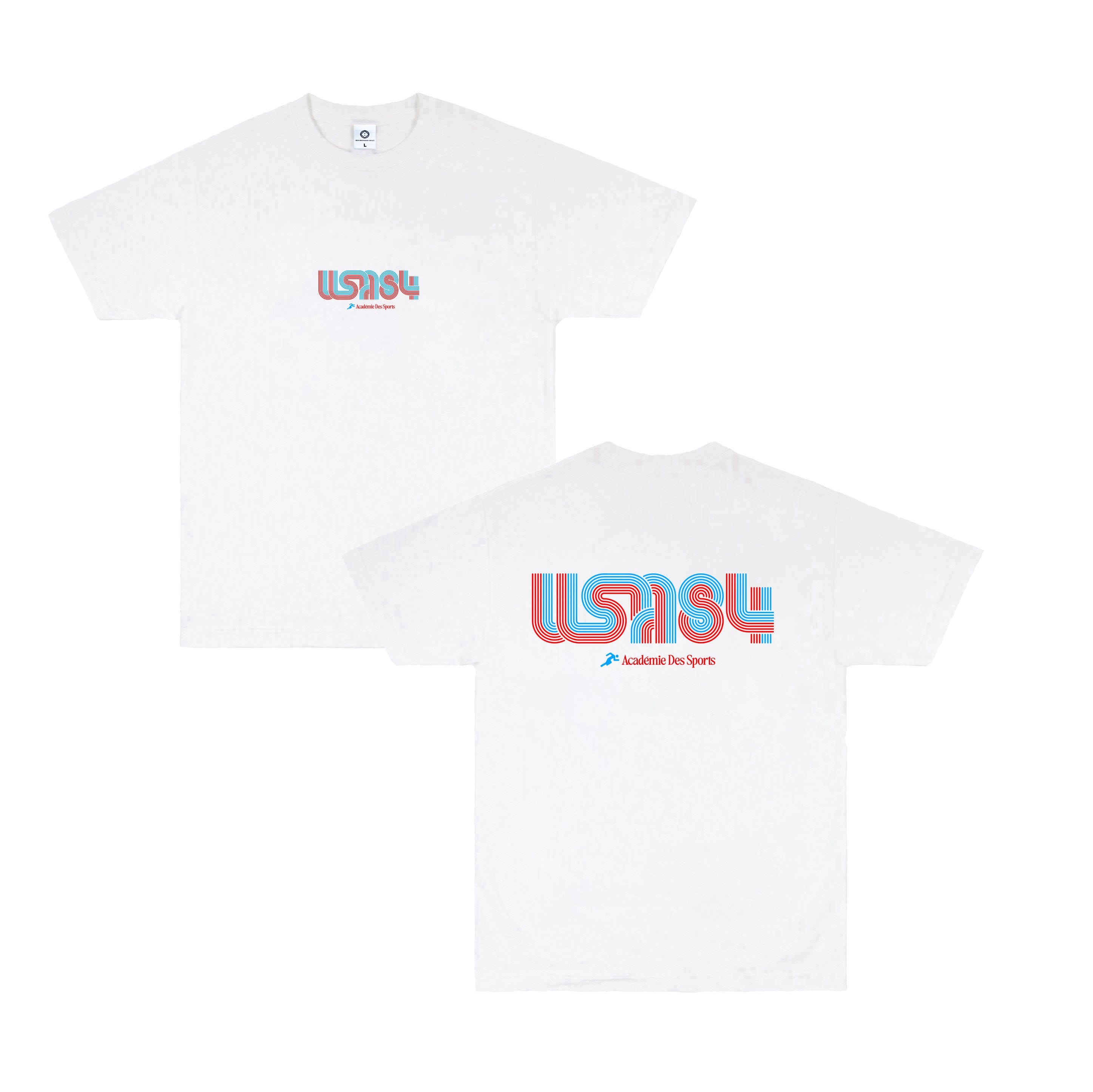 Vice 84 'USA Sports' Tee - White