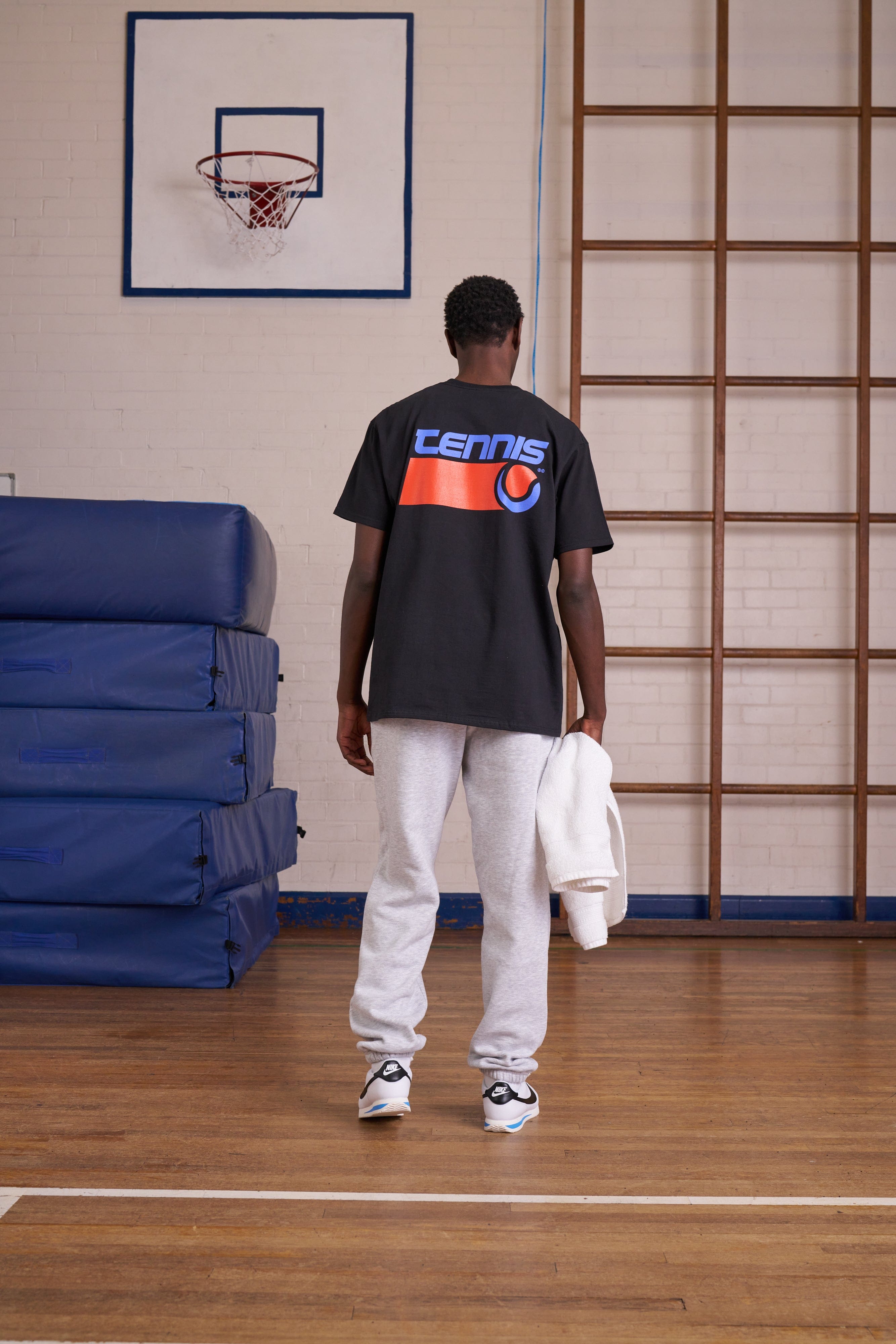 Vice 84 'Tennis' Tee - Black