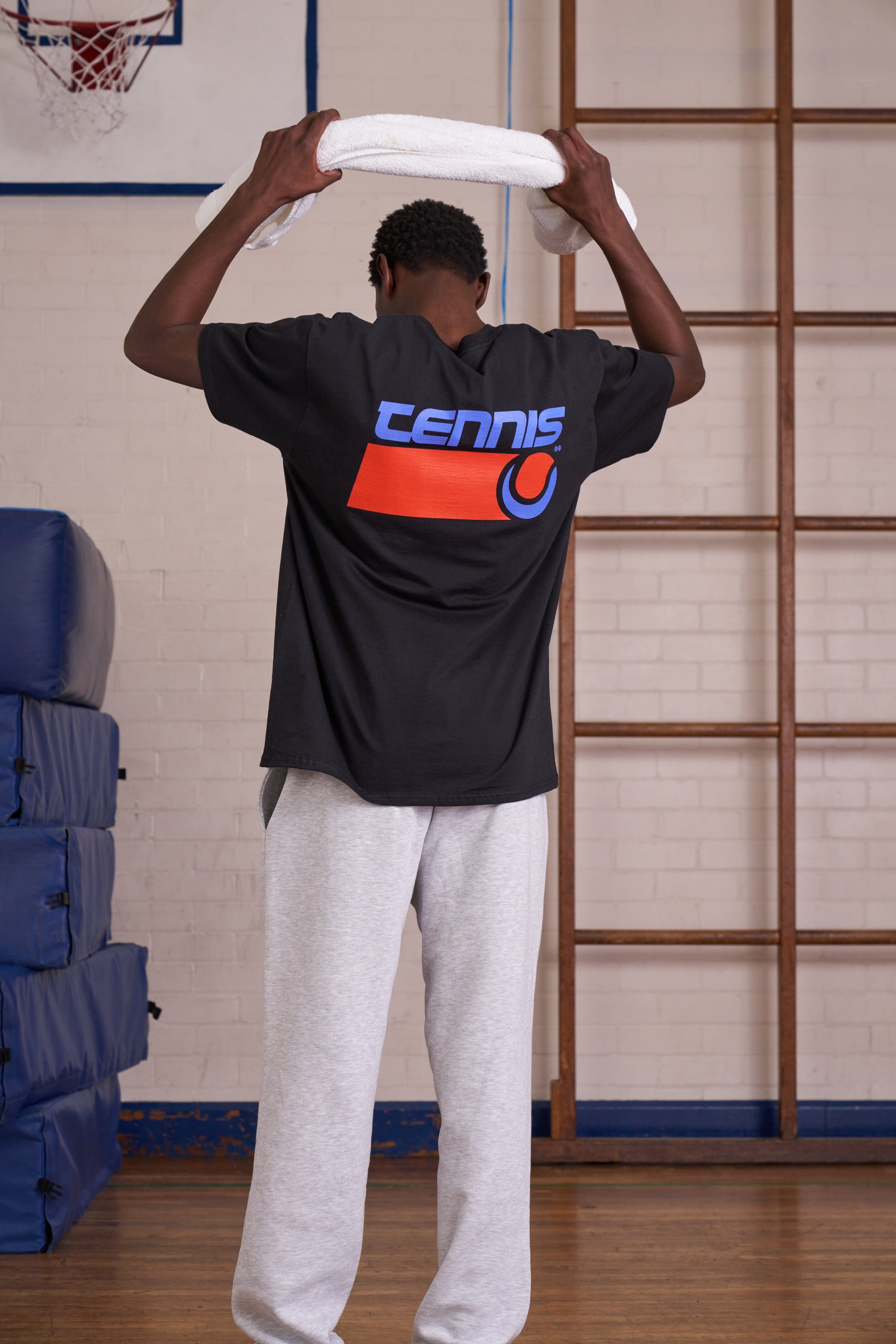 Vice 84 'Tennis' Tee - Black