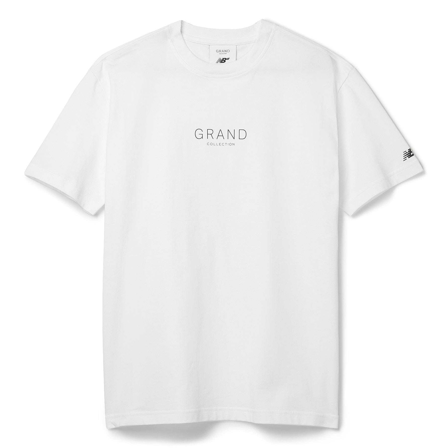 Grand Collection New Balance x Grand Classic Logo Tee (White)