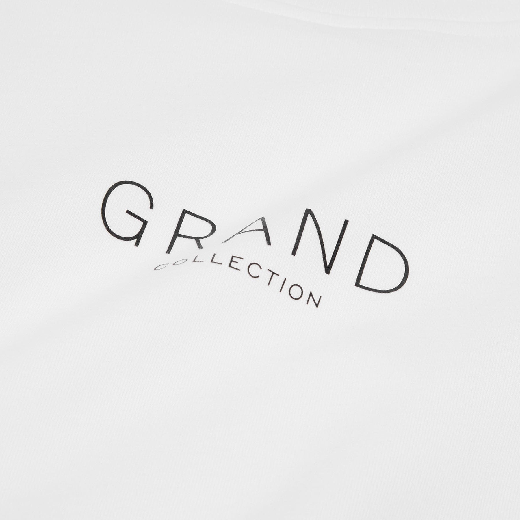 Grand Collection New Balance x Grand Classic Logo Tee (White)