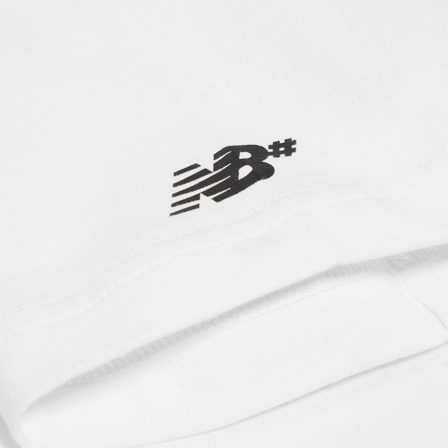 Grand Collection New Balance x Grand Classic Logo Tee (White)