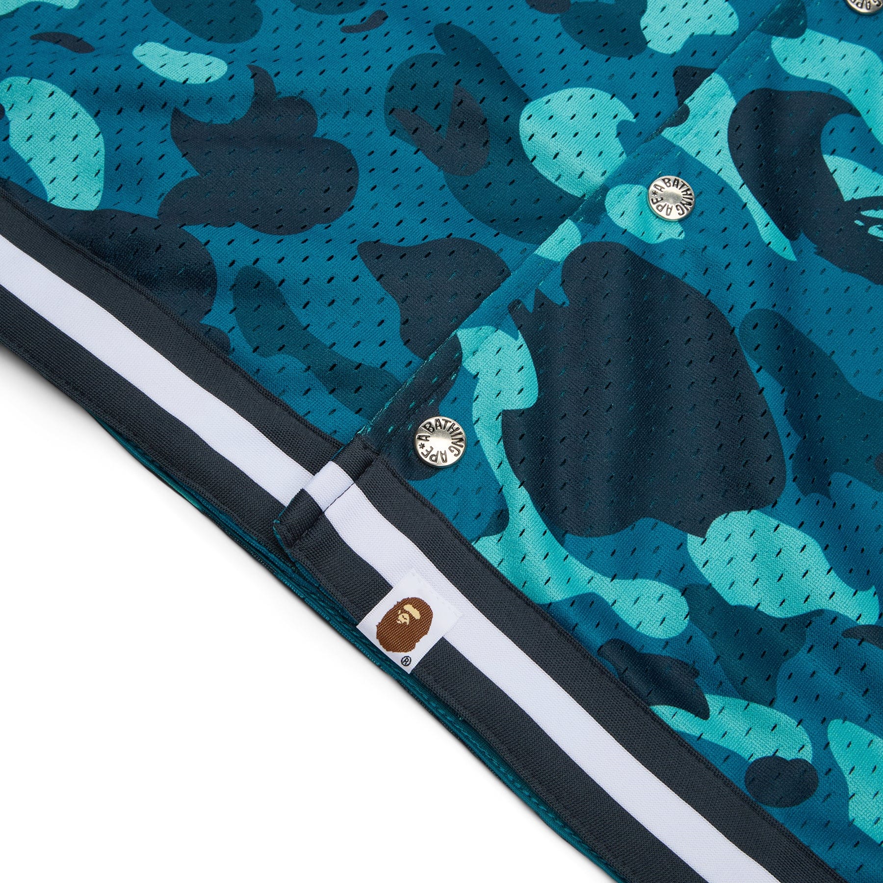 BAPE A Bathing Ape Color Camo Warm Up Ss Shirt M (Green)