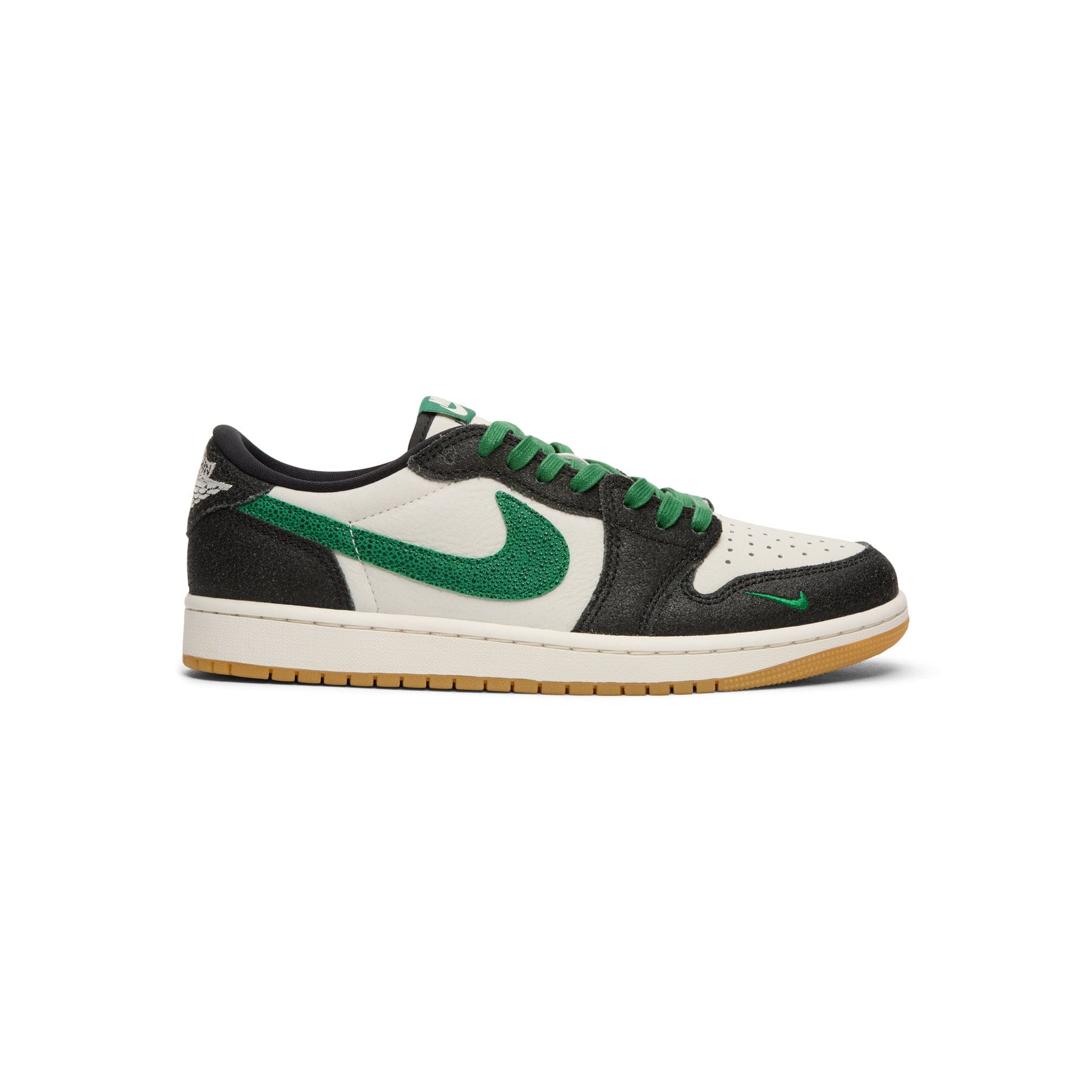 Air Jordan 1 Retro Low OG GS "Phantom and Pine Green" (Phantom/Pine Green-Black)