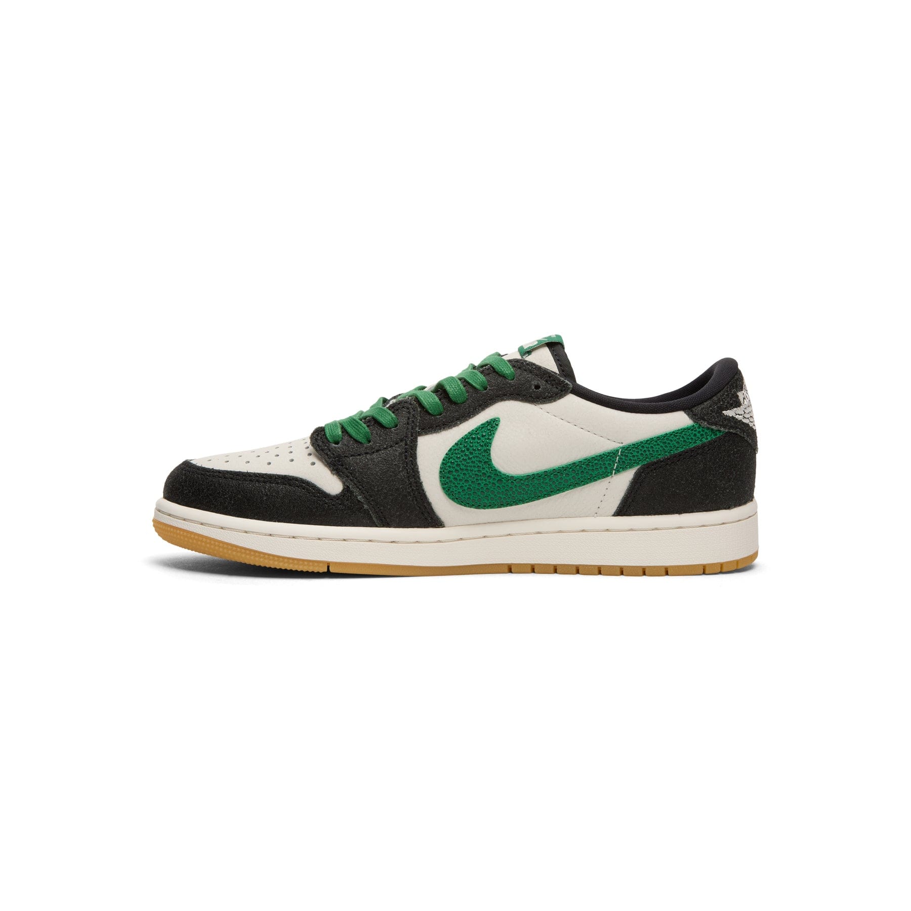 Air Jordan 1 Retro Low OG GS "Phantom and Pine Green" (Phantom/Pine Green-Black)
