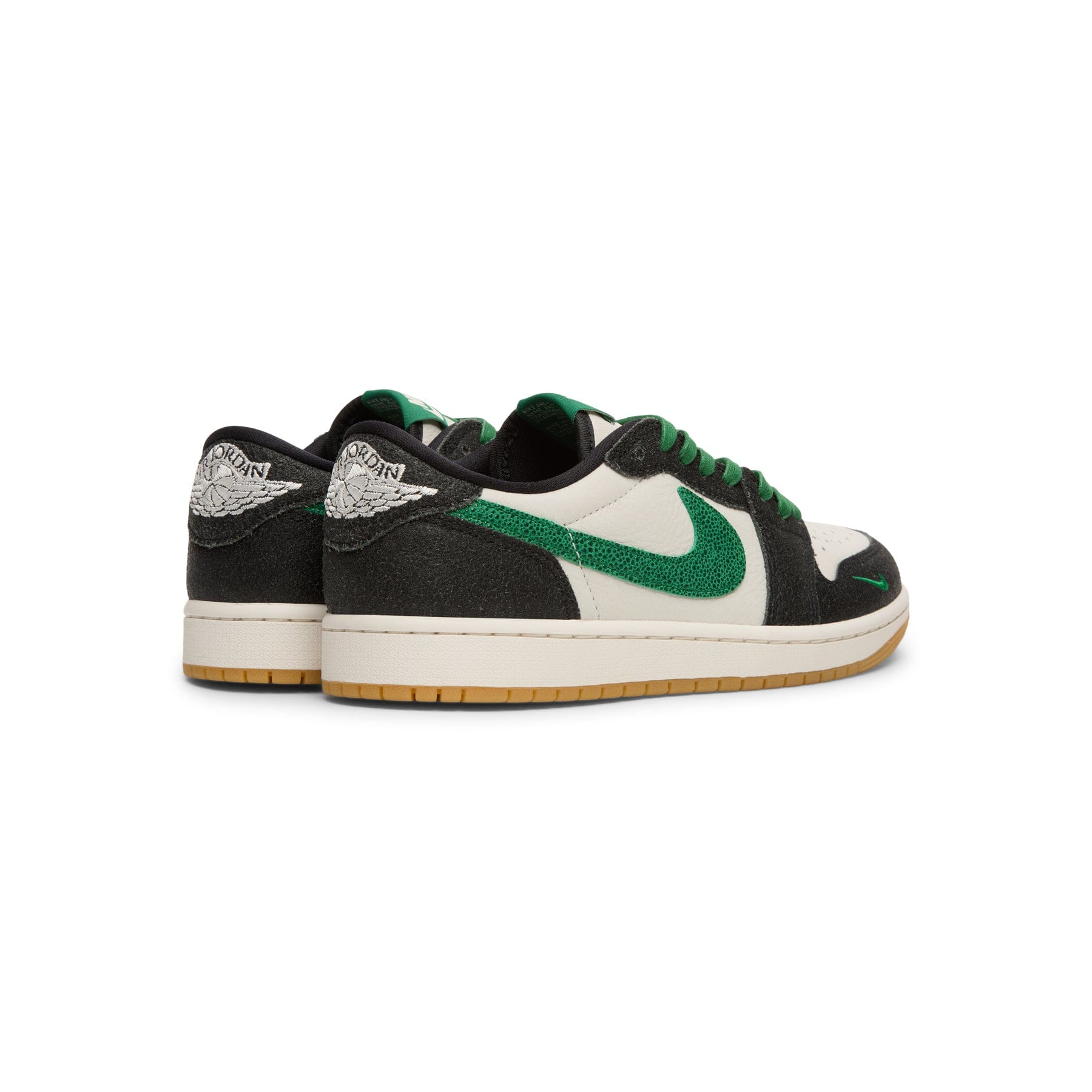 Air Jordan 1 Retro Low OG GS "Phantom and Pine Green" (Phantom/Pine Green-Black)