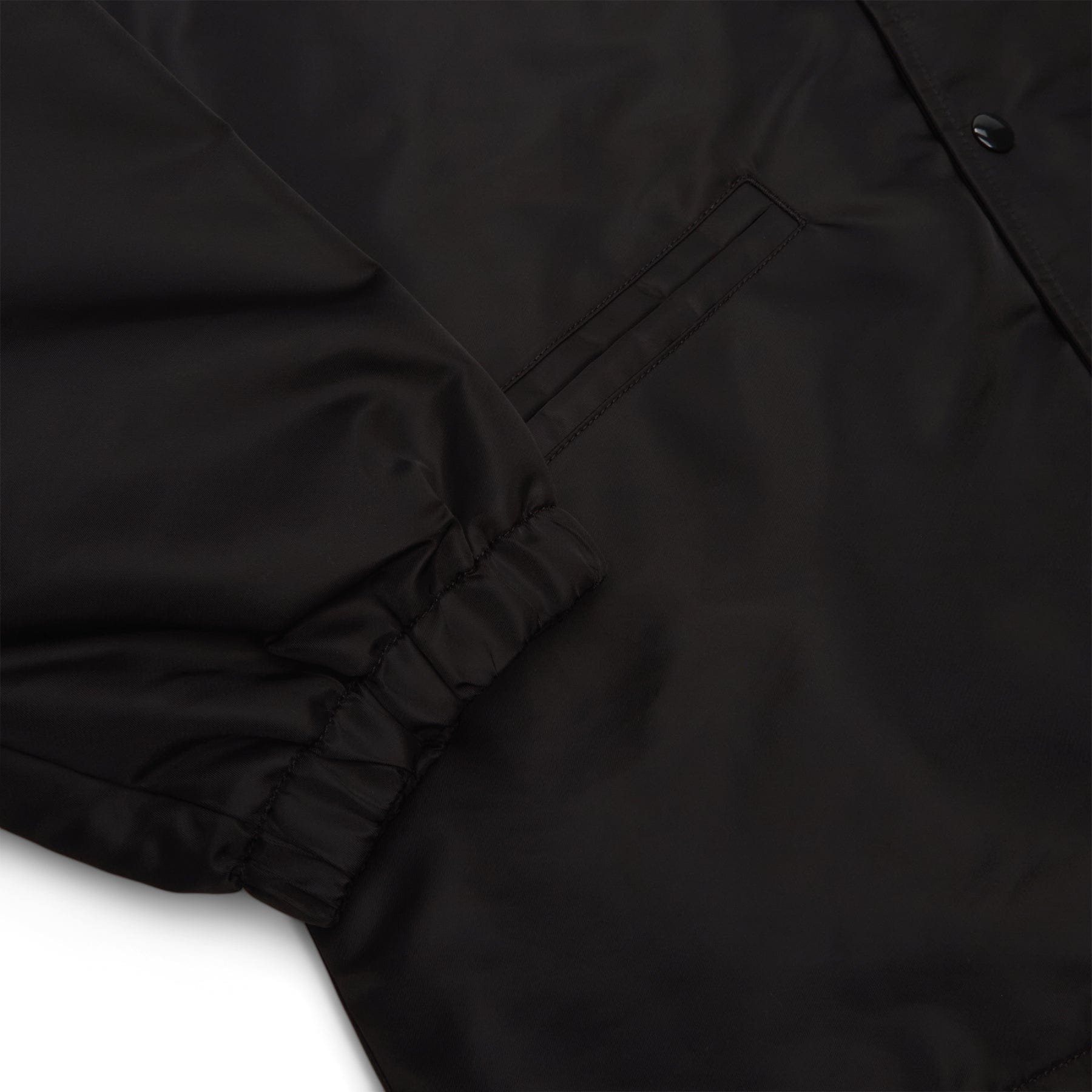 Stussy Hooded Coaches Jacket (Black)