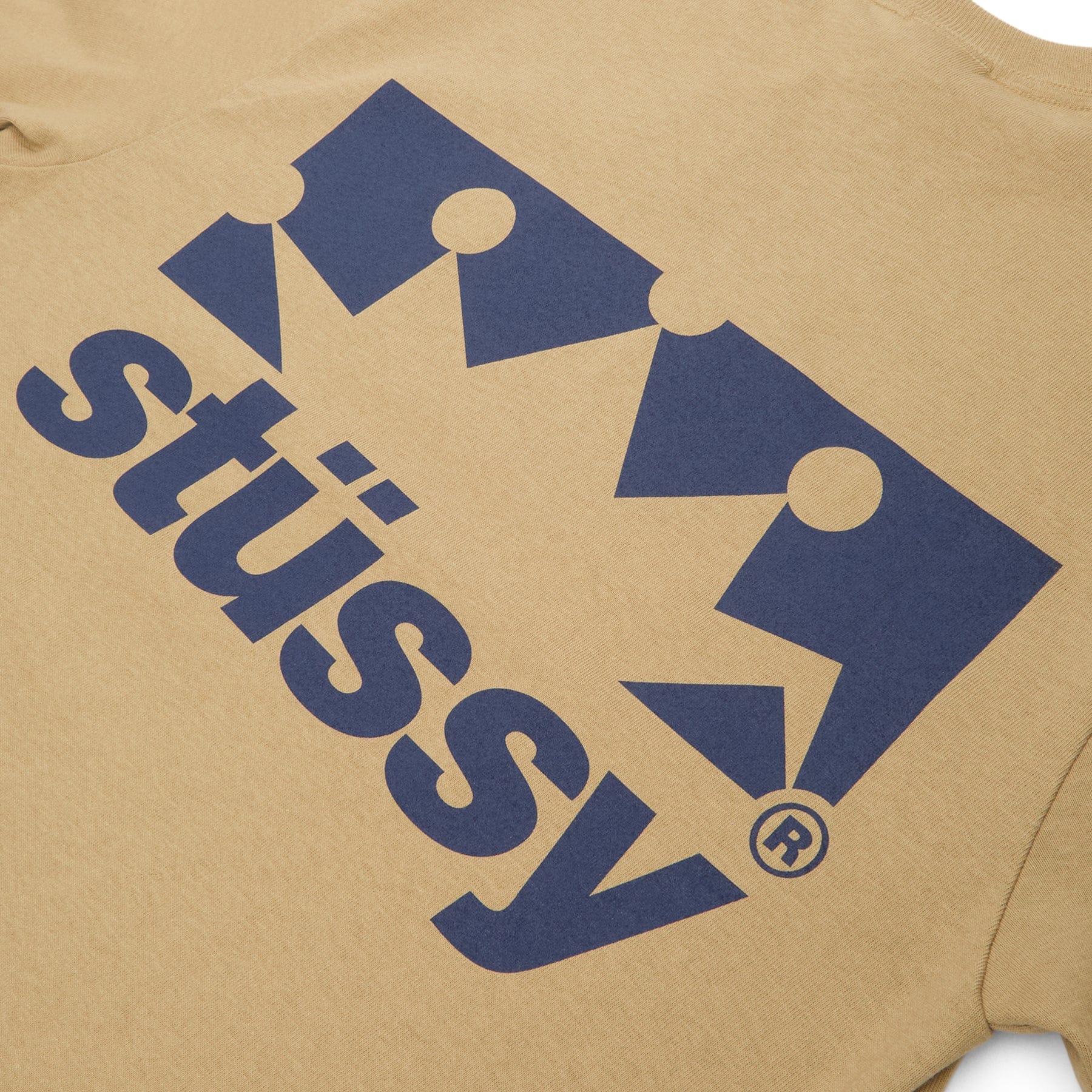 Stussy Box Crown Tee (Khaki)