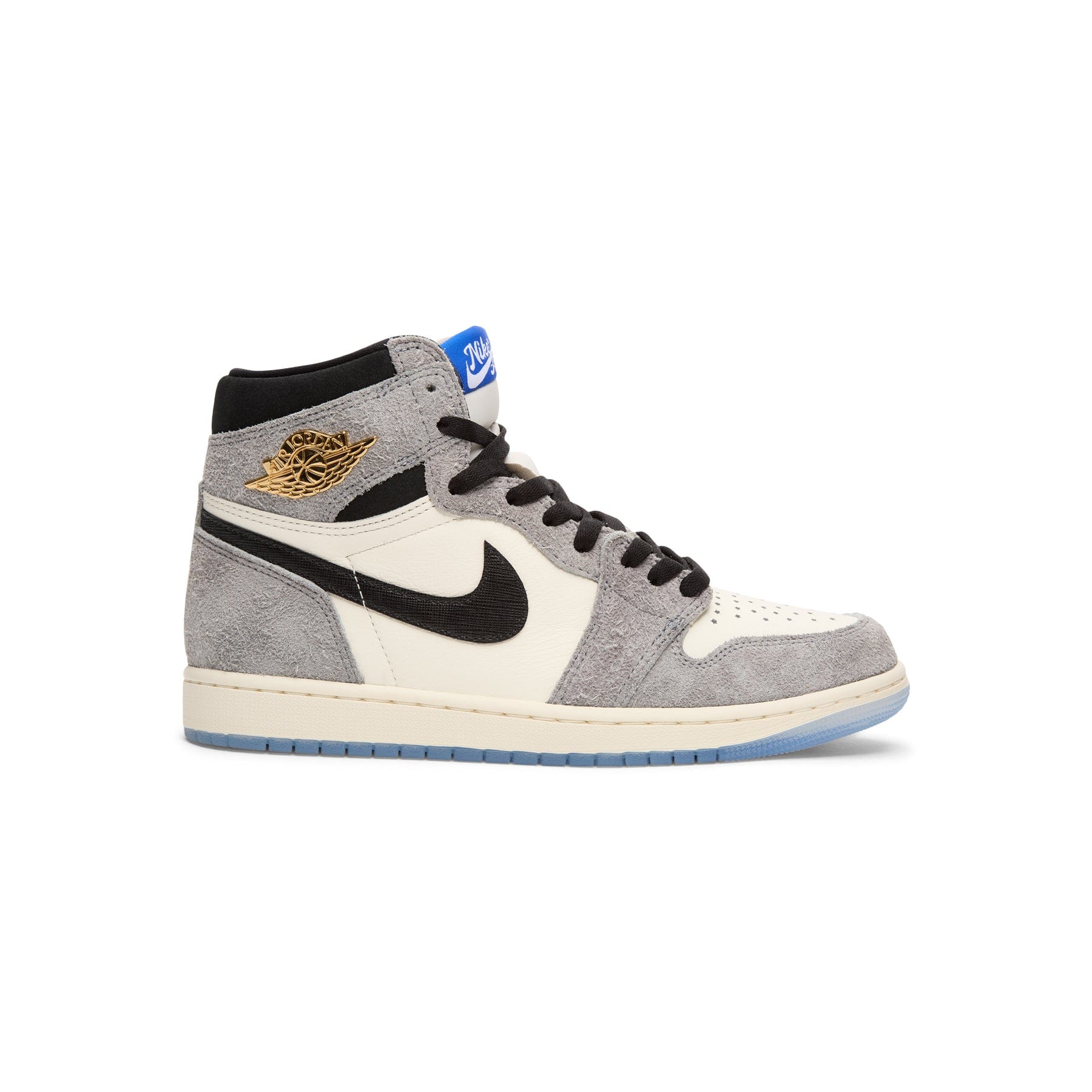 Air Jordan 1 High OG (Cool Grey/Black-Game Royal)