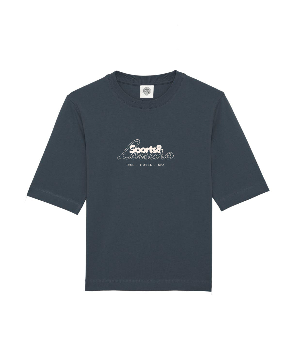 Vice 84 Selects by Chloe Hayward Vice 84 WMNS 'Sports Leisure' Box Organic Tee - Ink Navy